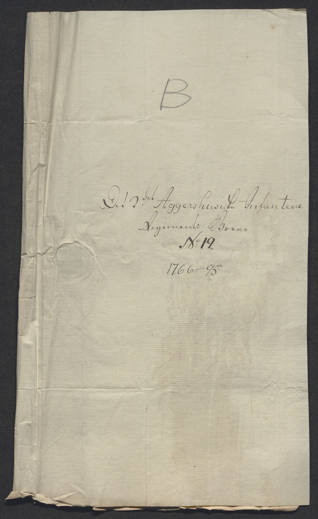 Forsvaret, Generalauditøren, AV/RA-RAFA-1772/F/Fd/L0004d: Breve fra regimenterne 1765 - 1795., 1765-1795, p. 88