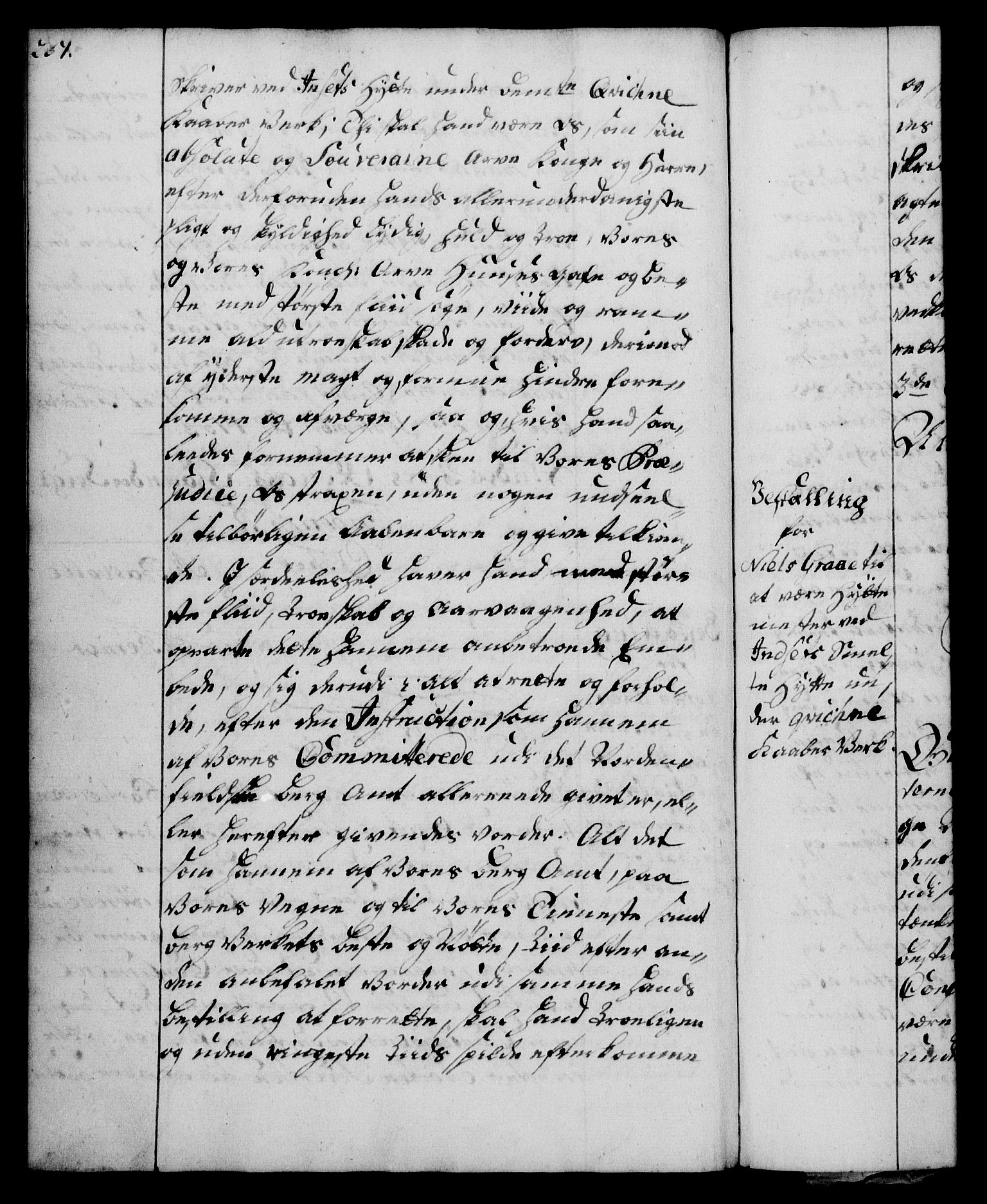 Rentekammeret, Kammerkanselliet, RA/EA-3111/G/Gg/Gge/L0003: Norsk bestallingsprotokoll med register (merket RK 53.27), 1745-1761, p. 251