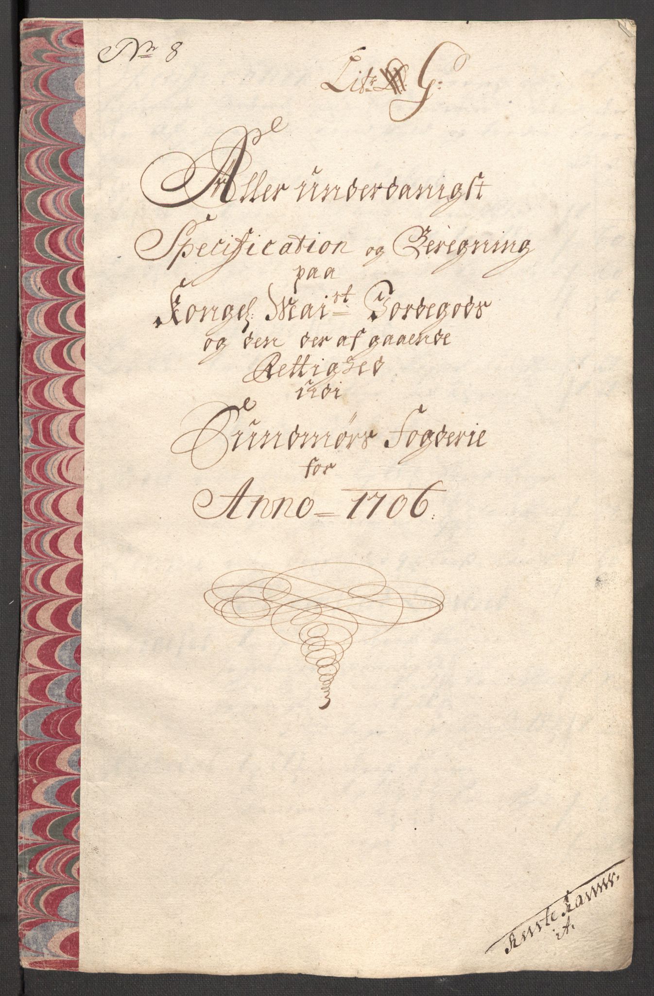 Rentekammeret inntil 1814, Reviderte regnskaper, Fogderegnskap, AV/RA-EA-4092/R54/L3561: Fogderegnskap Sunnmøre, 1706-1707, p. 151