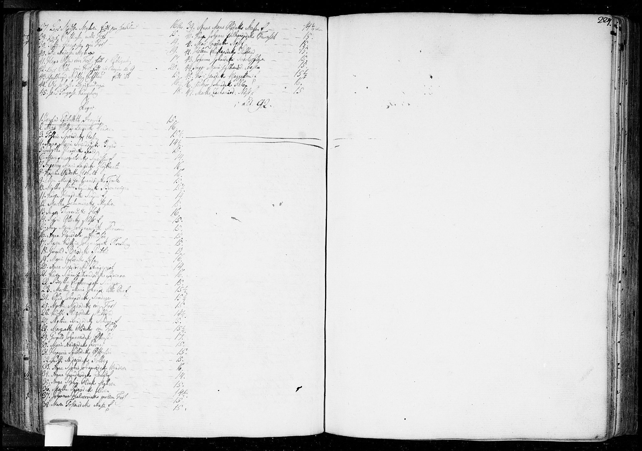 Aker prestekontor kirkebøker, SAO/A-10861/F/L0010: Parish register (official) no. 10, 1786-1809, p. 224