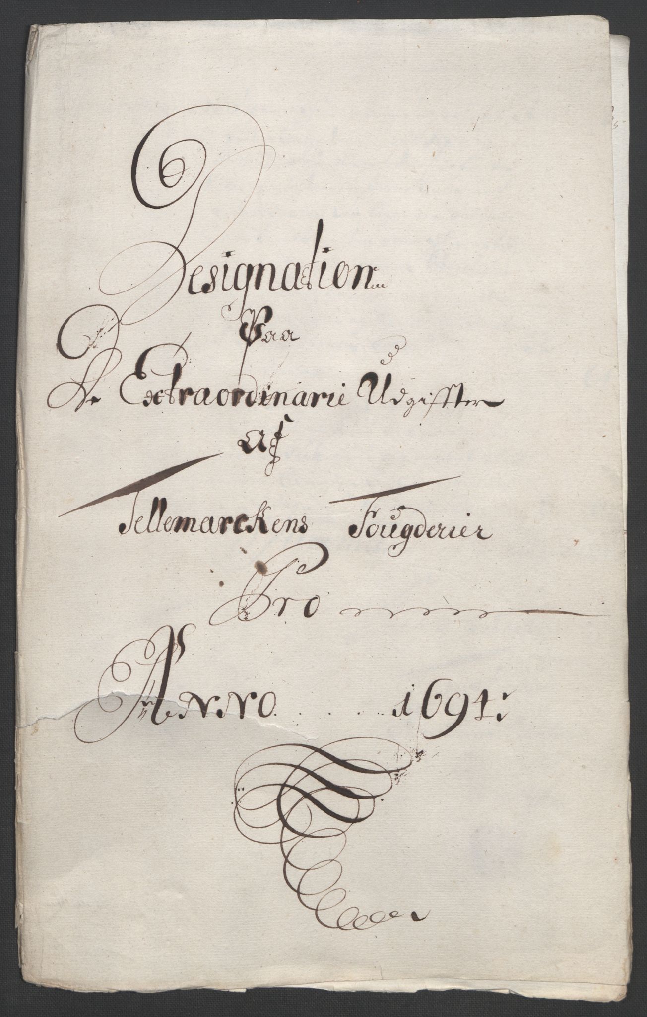 Rentekammeret inntil 1814, Reviderte regnskaper, Fogderegnskap, RA/EA-4092/R36/L2092: Fogderegnskap Øvre og Nedre Telemark og Bamble, 1694, p. 150
