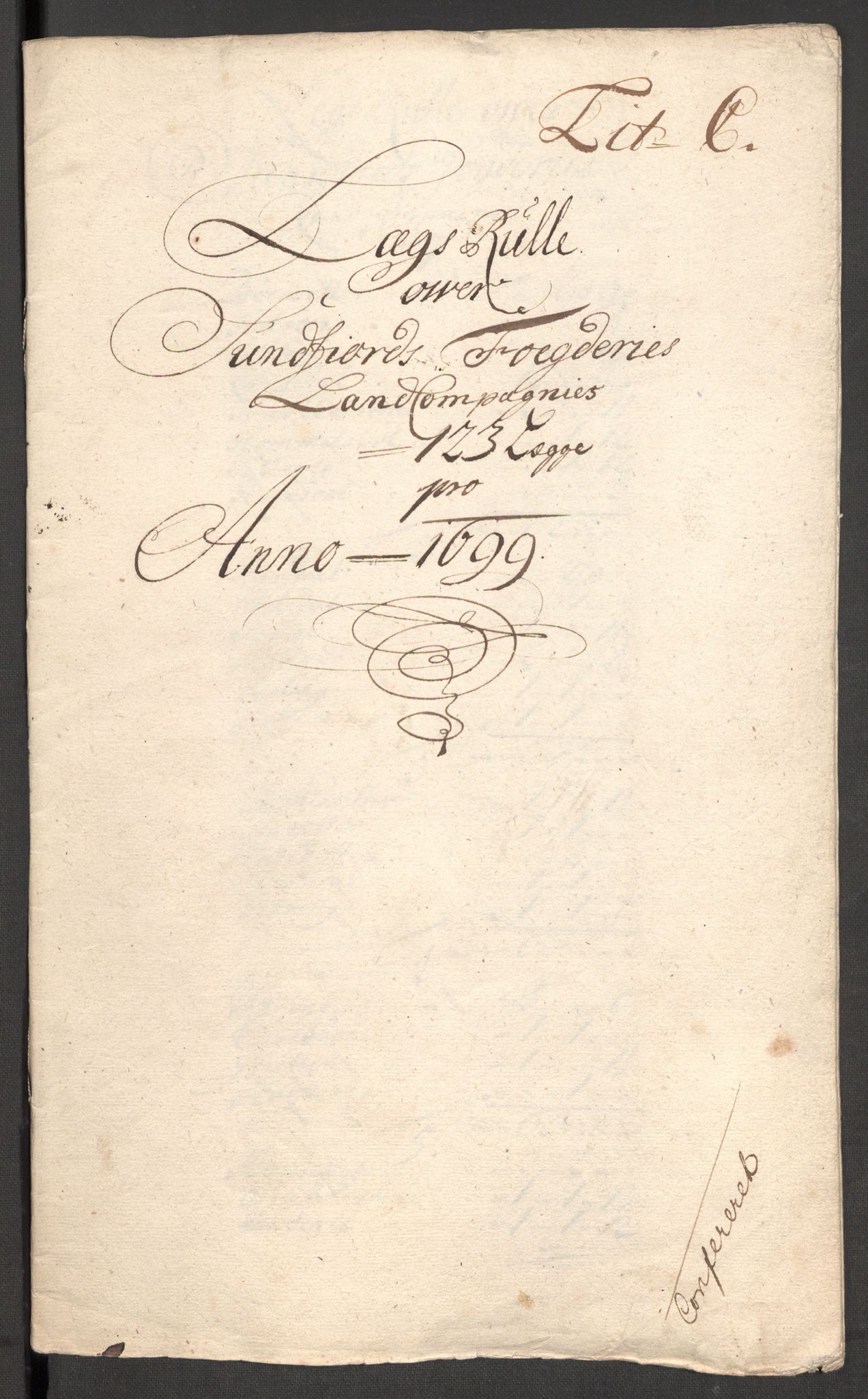 Rentekammeret inntil 1814, Reviderte regnskaper, Fogderegnskap, RA/EA-4092/R53/L3424: Fogderegnskap Sunn- og Nordfjord, 1699, p. 113