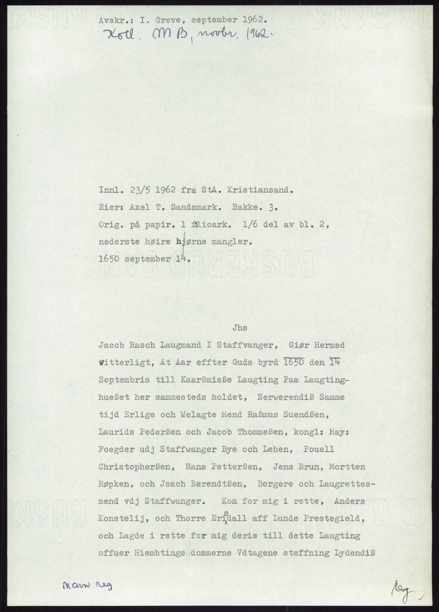 Samlinger til kildeutgivelse, Diplomavskriftsamlingen, AV/RA-EA-4053/H/Ha, p. 2680