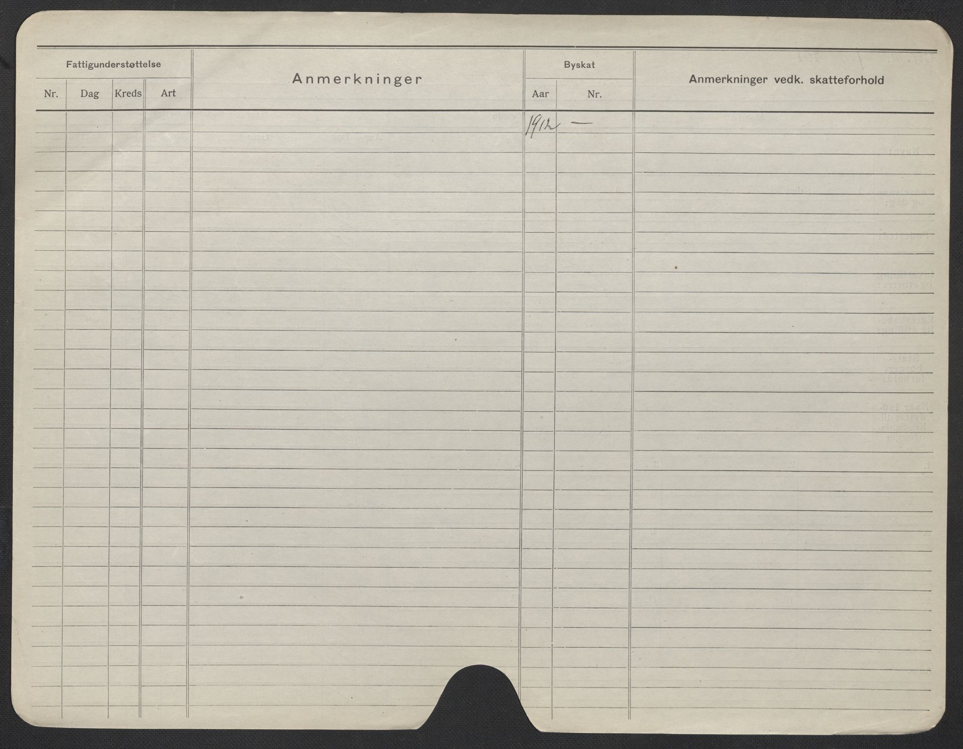 Oslo folkeregister, Registerkort, AV/SAO-A-11715/F/Fa/Fac/L0020: Kvinner, 1906-1914, p. 1126b