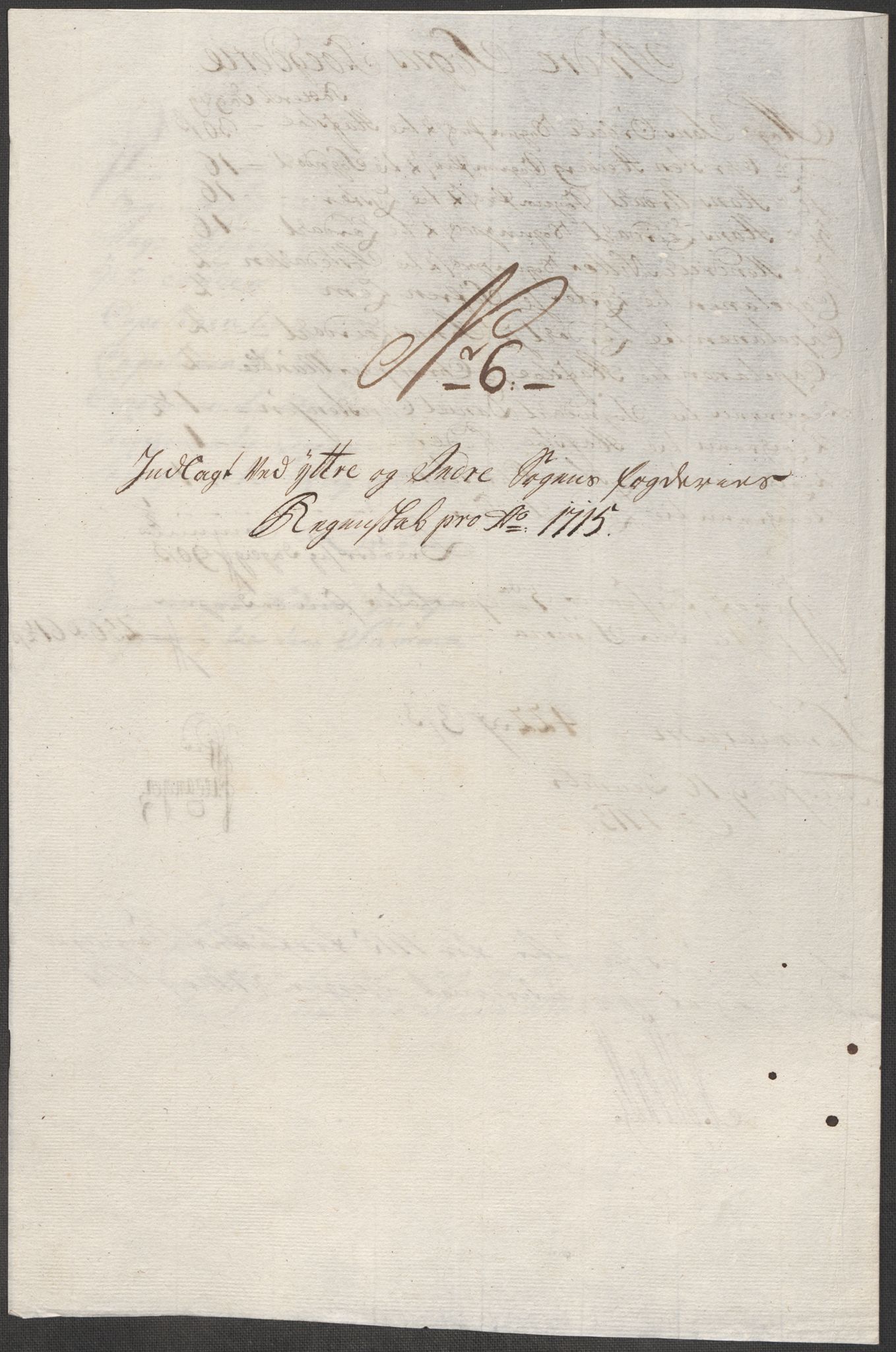 Rentekammeret inntil 1814, Reviderte regnskaper, Fogderegnskap, AV/RA-EA-4092/R52/L3320: Fogderegnskap Sogn, 1715-1716, p. 42