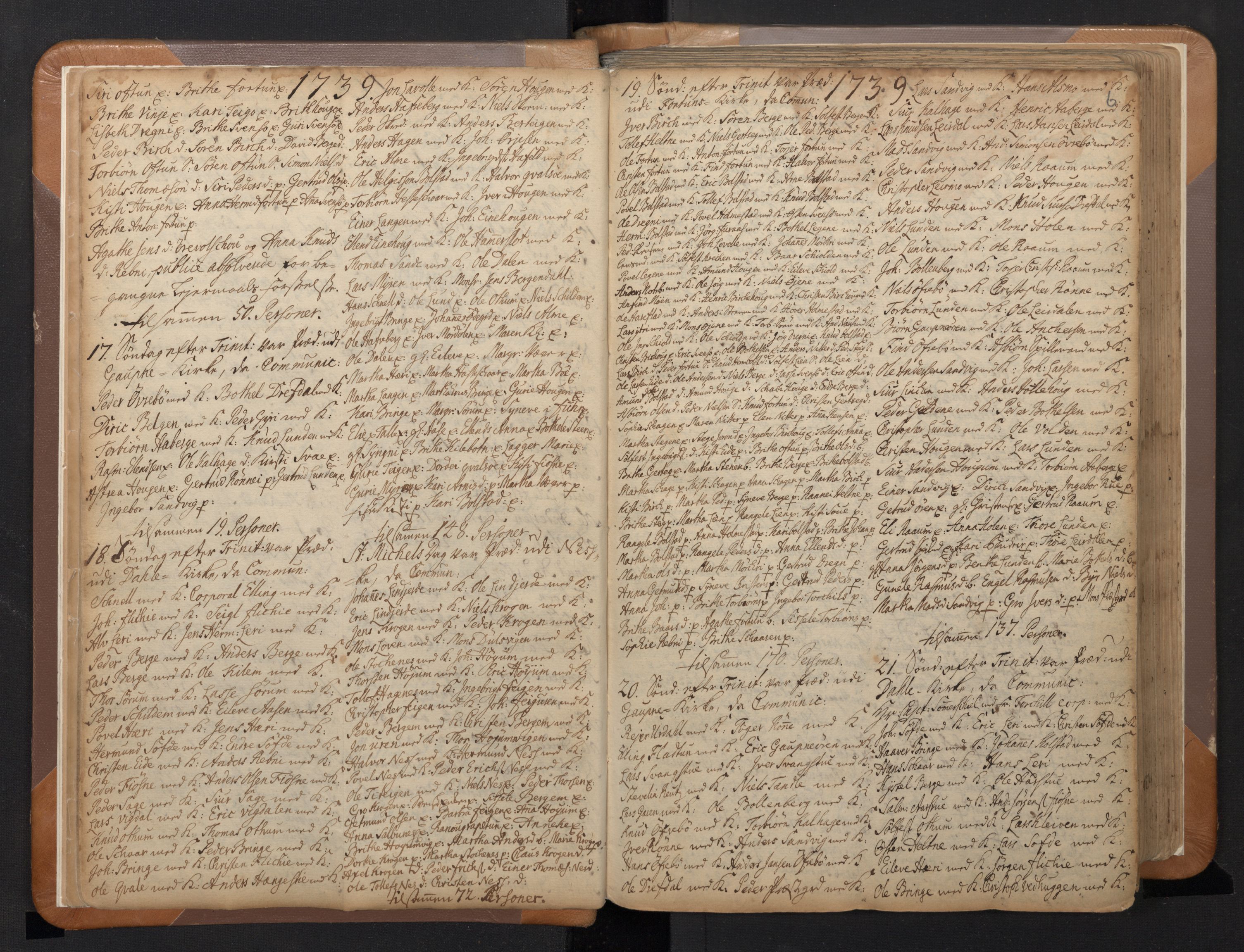 Luster sokneprestembete, AV/SAB-A-81101/H/Haa/Haaa/L0002: Parish register (official) no. A 2, 1751-1796, p. 5b-6a