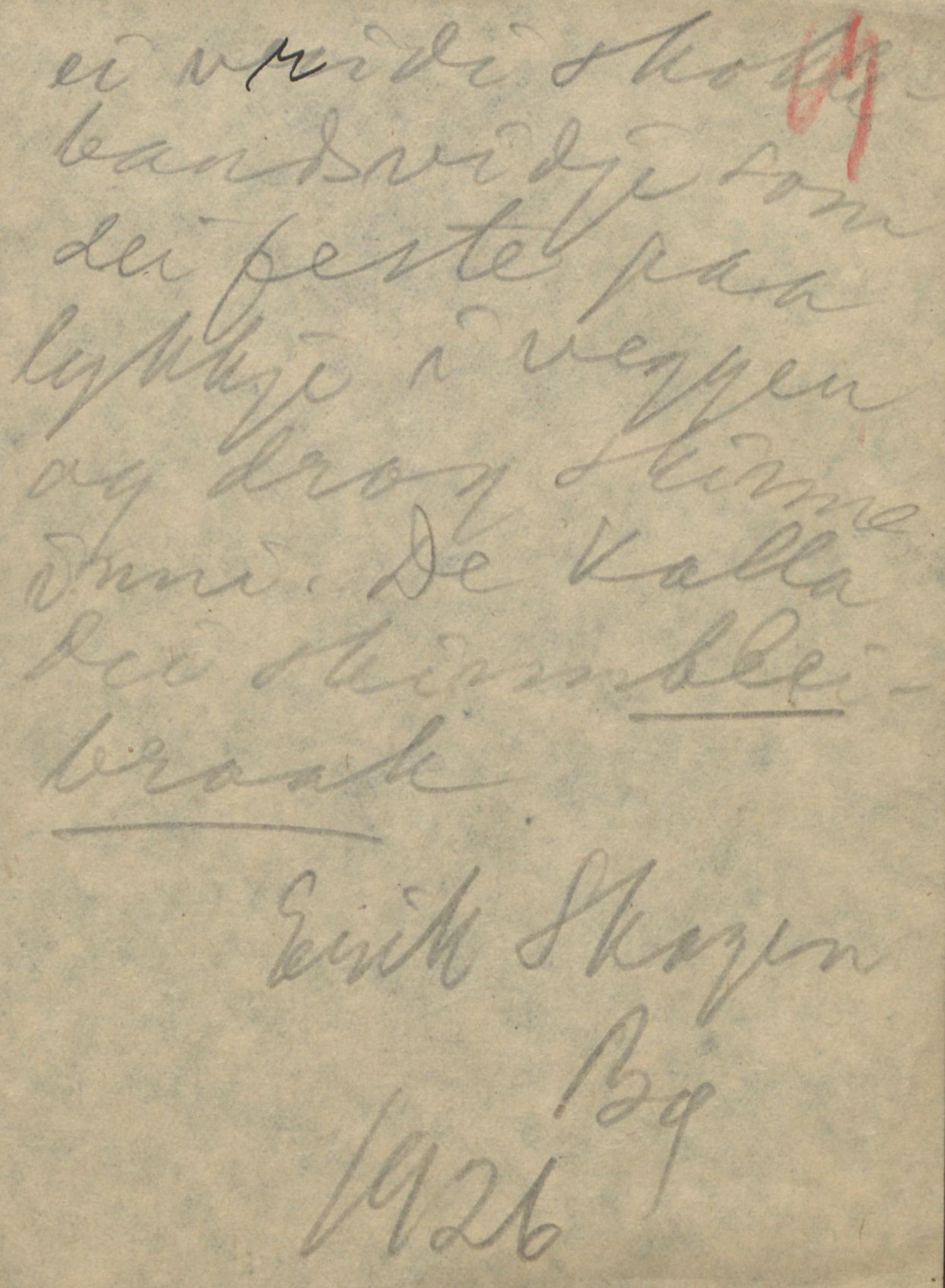 Rikard Berge, TEMU/TGM-A-1003/F/L0017/0011: 551-599 / 561 Ymse oppskriftar + brev til Berge, 1910-1950, p. 69