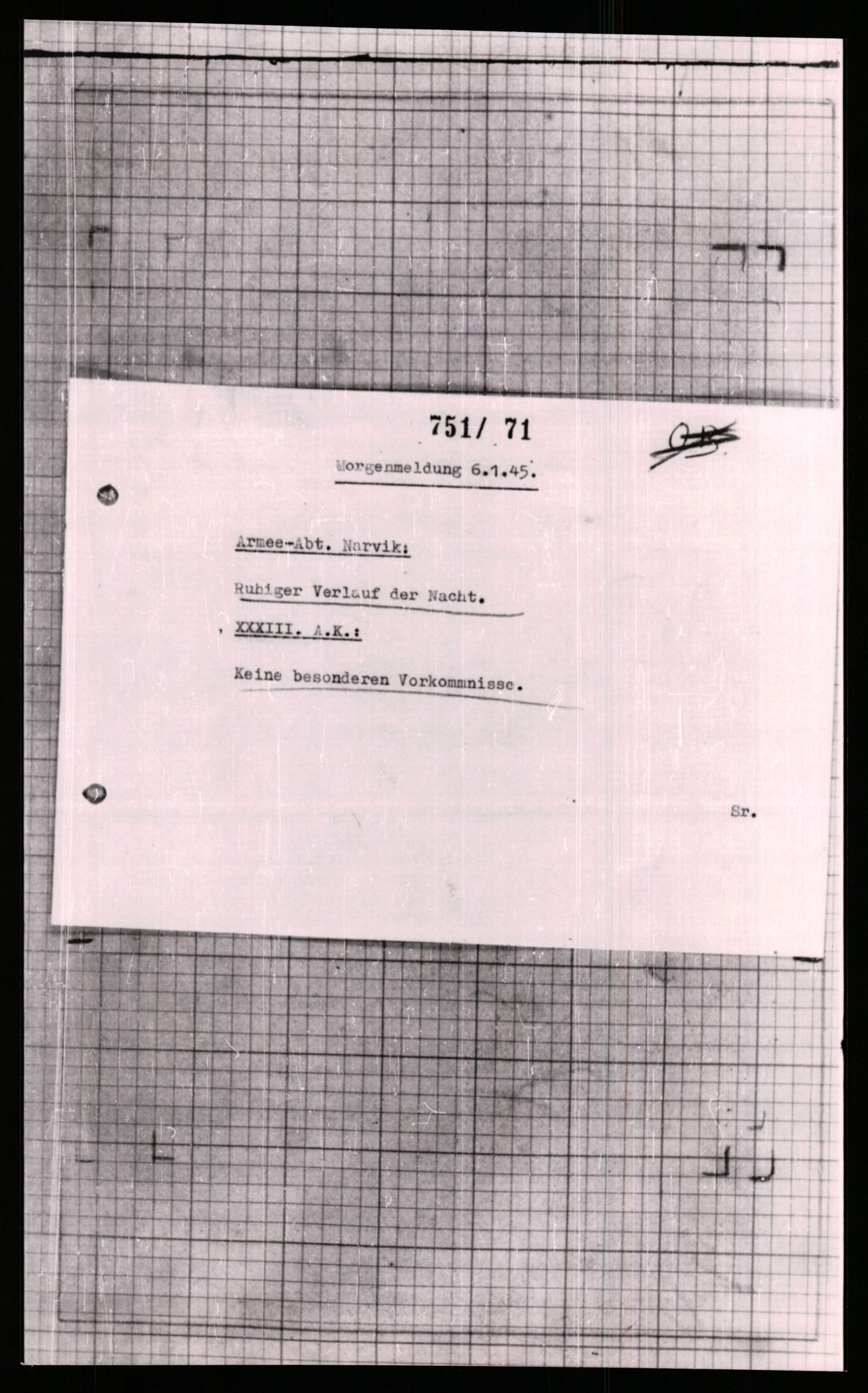 Forsvarets Overkommando. 2 kontor. Arkiv 11.4. Spredte tyske arkivsaker, AV/RA-RAFA-7031/D/Dar/Dara/L0006: Krigsdagbøker for 20. Gebirgs-Armee-Oberkommando (AOK 20), 1945, p. 176