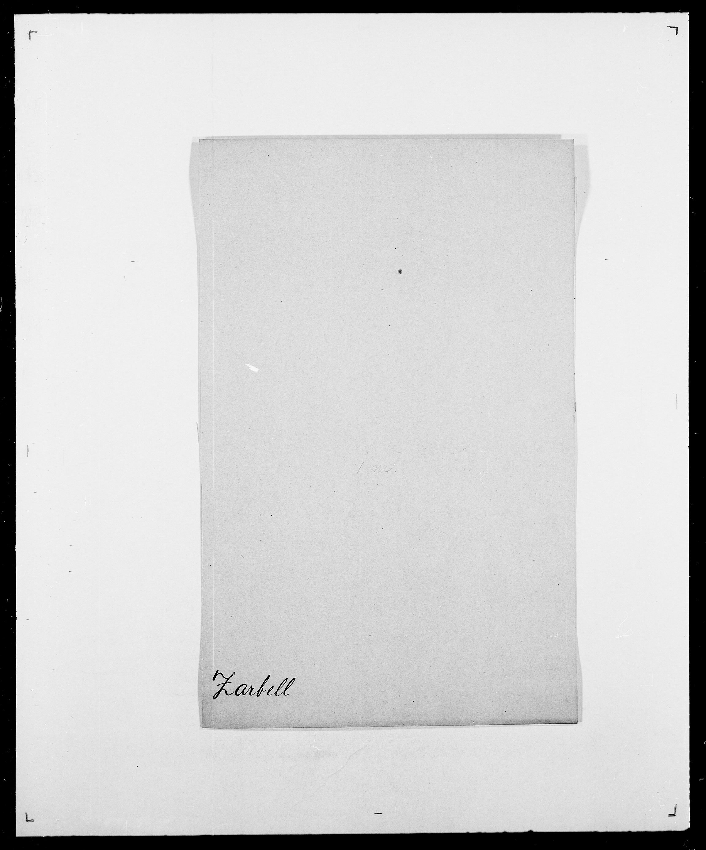 Delgobe, Charles Antoine - samling, SAO/PAO-0038/D/Da/L0043: Wulfsberg - v. Zanten, p. 97