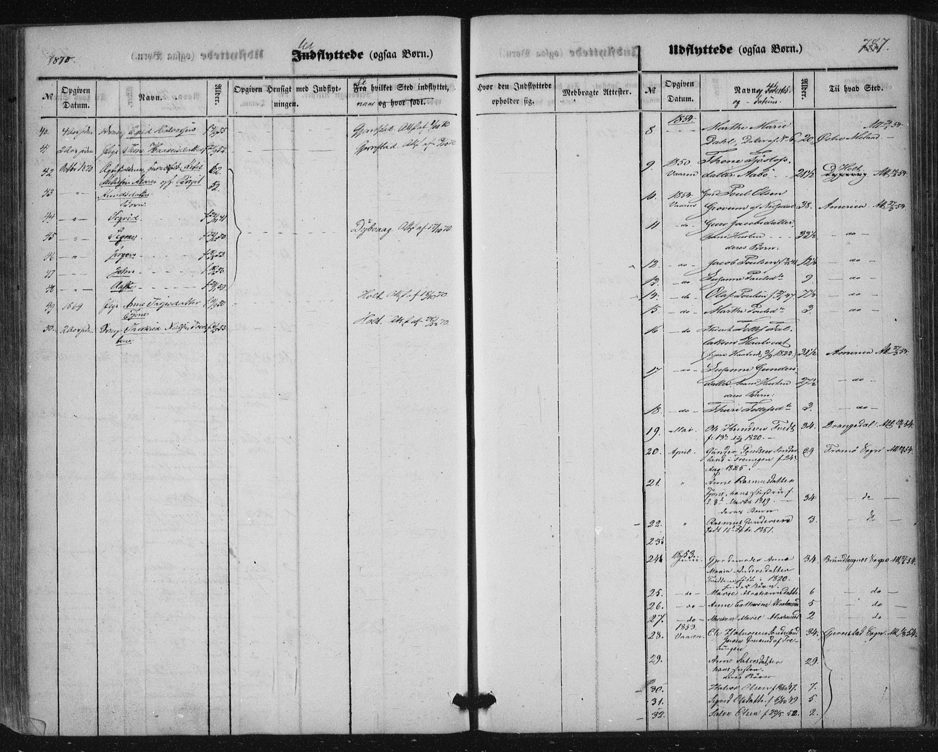 Nissedal kirkebøker, SAKO/A-288/F/Fa/L0003: Parish register (official) no. I 3, 1846-1870, p. 786-787