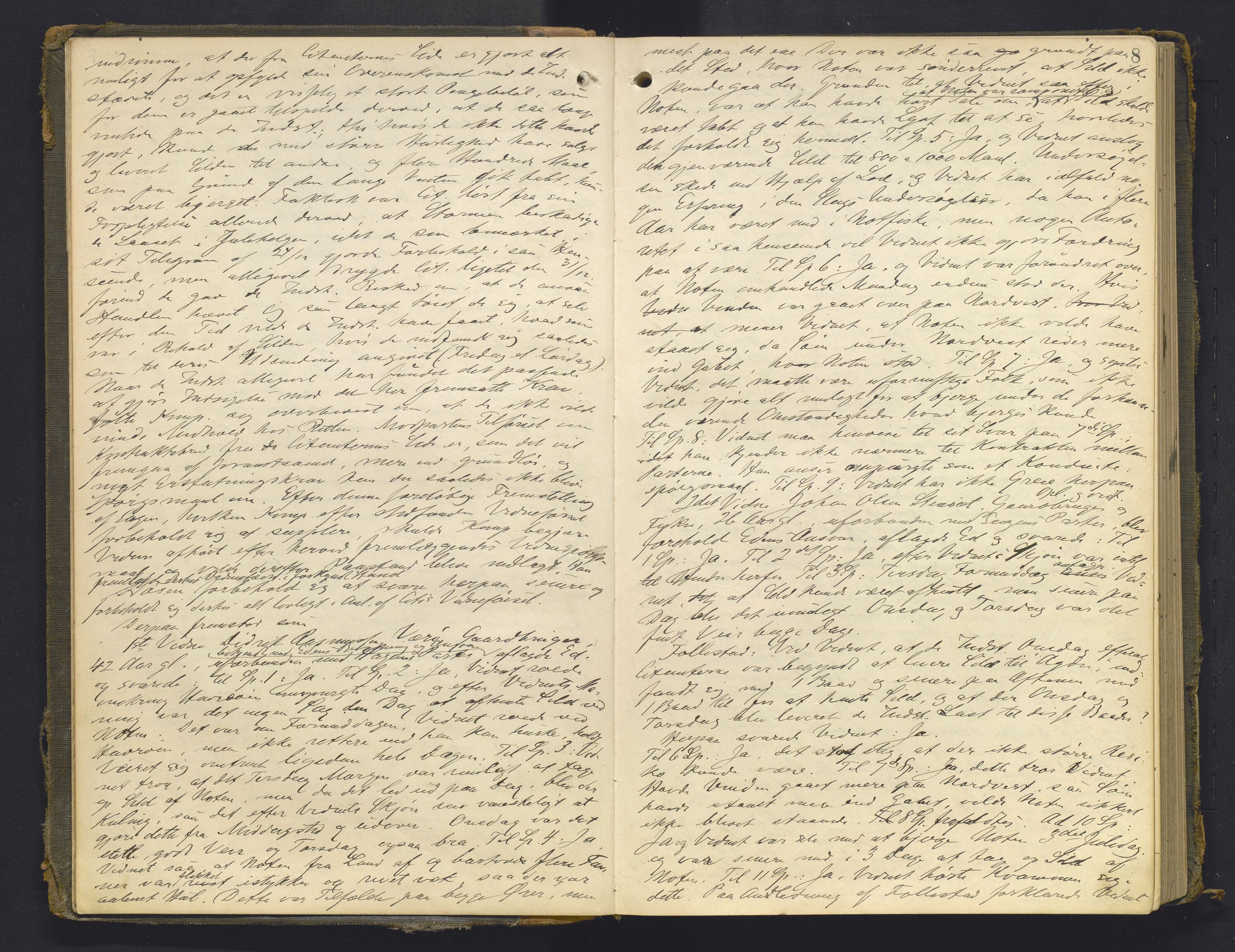 Sunnfjord tingrett, AV/SAB-A-3201/1/F/Fb/Fba/L0054: Ekstrarettsprotokoll, 1891-1908, p. 7b-8a