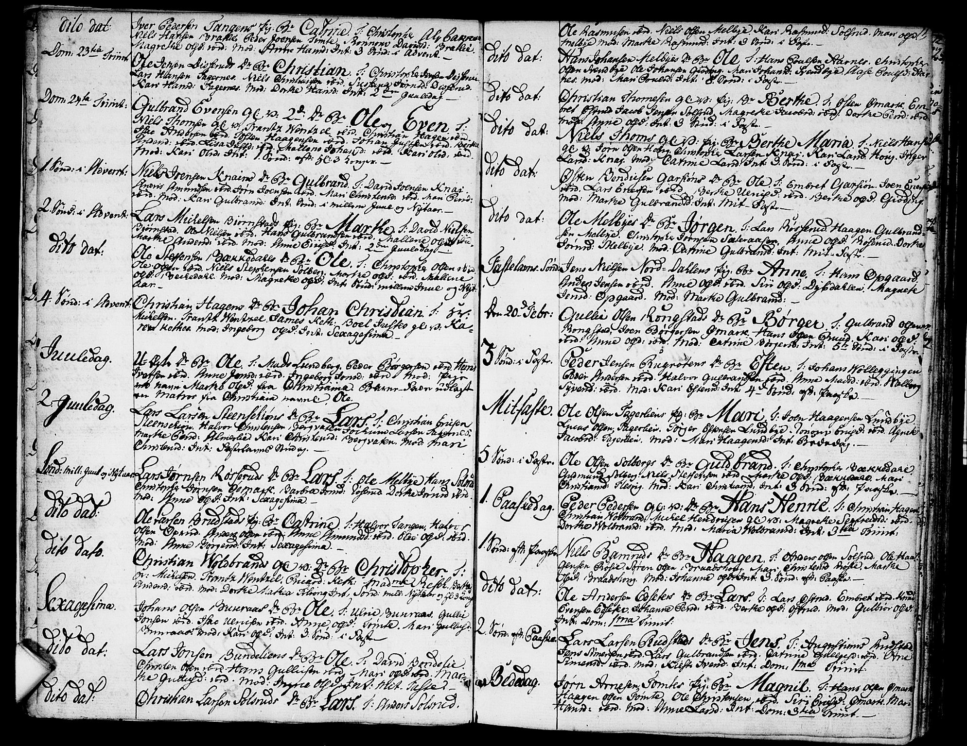Hurdal prestekontor Kirkebøker, SAO/A-10889/F/Fa/L0001: Parish register (official) no. I 1, 1777-1812, p. 11