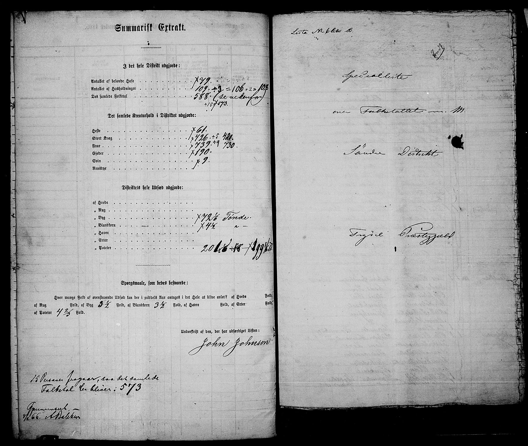 RA, 1865 census for Trysil, 1865, p. 104