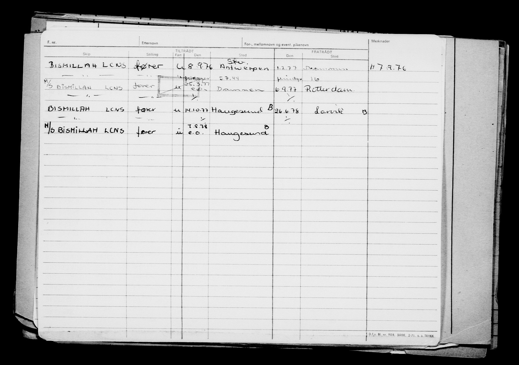 Direktoratet for sjømenn, AV/RA-S-3545/G/Gb/L0173: Hovedkort, 1919, p. 417