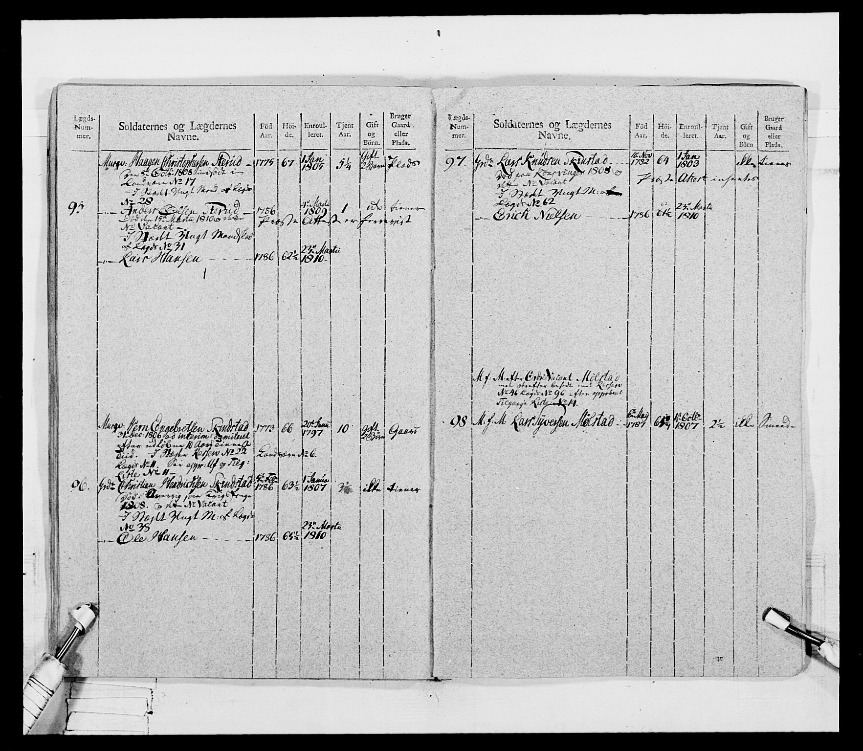 Generalitets- og kommissariatskollegiet, Det kongelige norske kommissariatskollegium, AV/RA-EA-5420/E/Eh/L0069: Opplandske gevorbne infanteriregiment, 1810-1818, p. 35