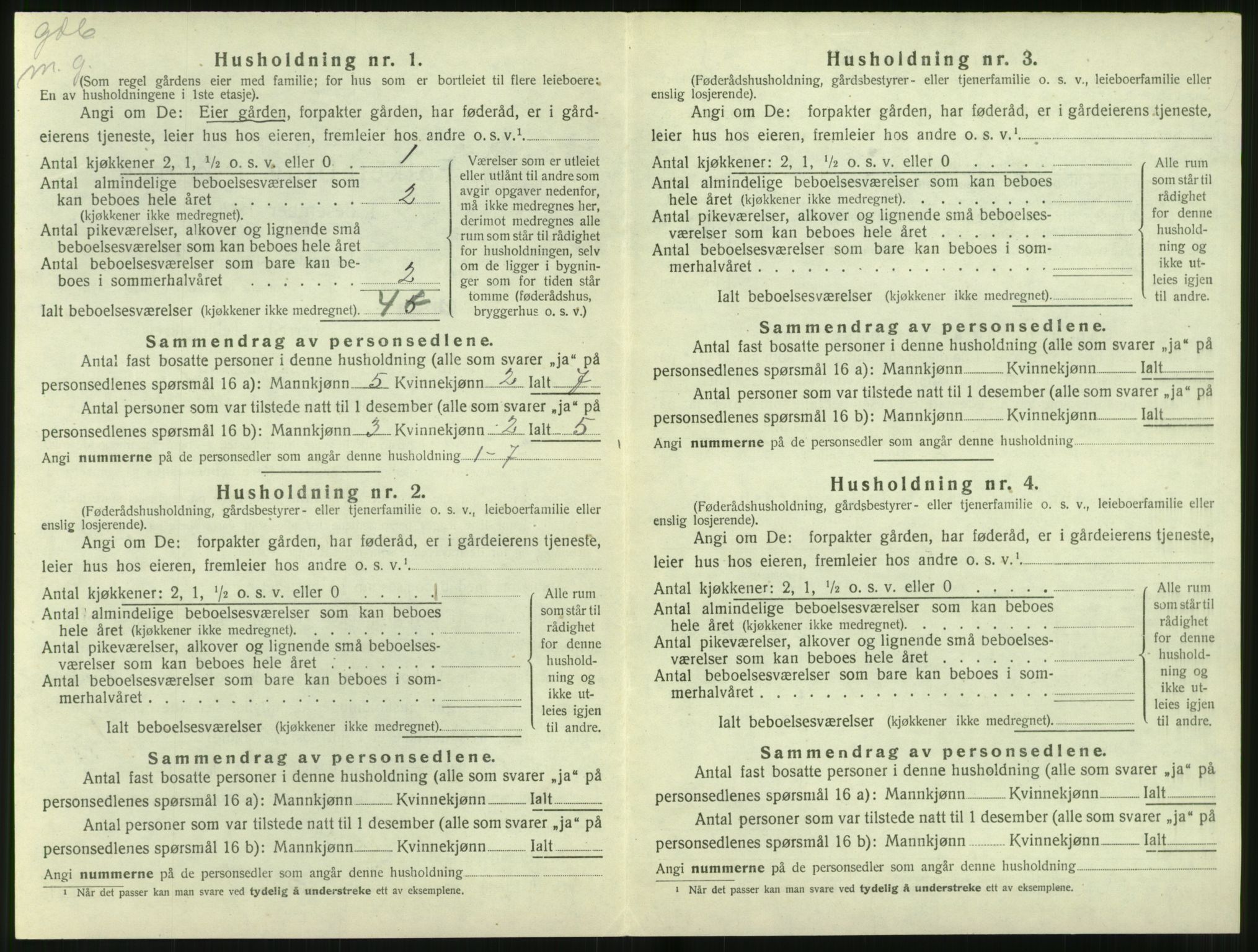 SAT, 1920 census for Ørsta, 1920, p. 781