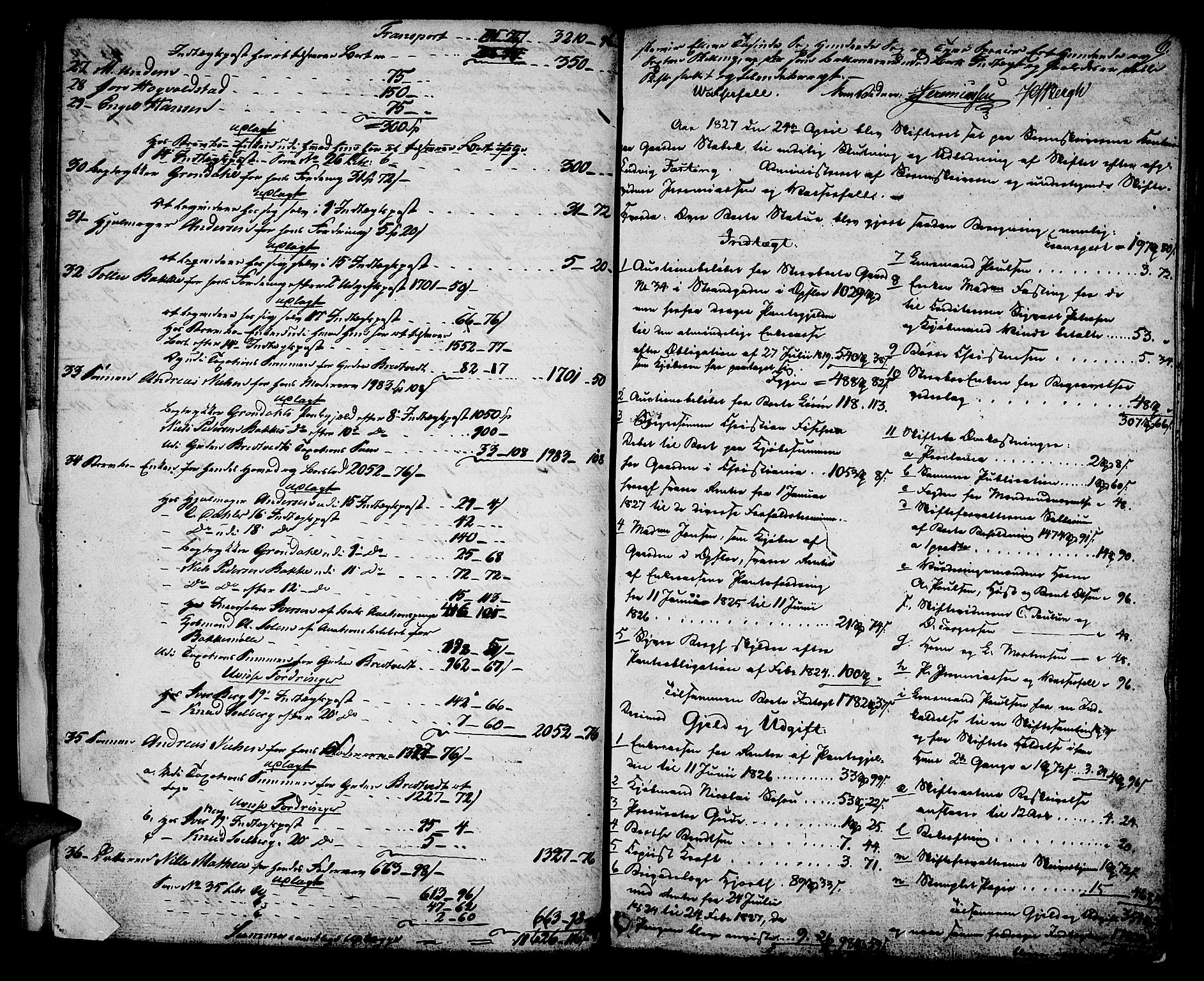 Aker sorenskriveri, AV/SAO-A-10895/H/Hb/L0021: Skifteprotokoll, 1827-1832, p. 5b-6a