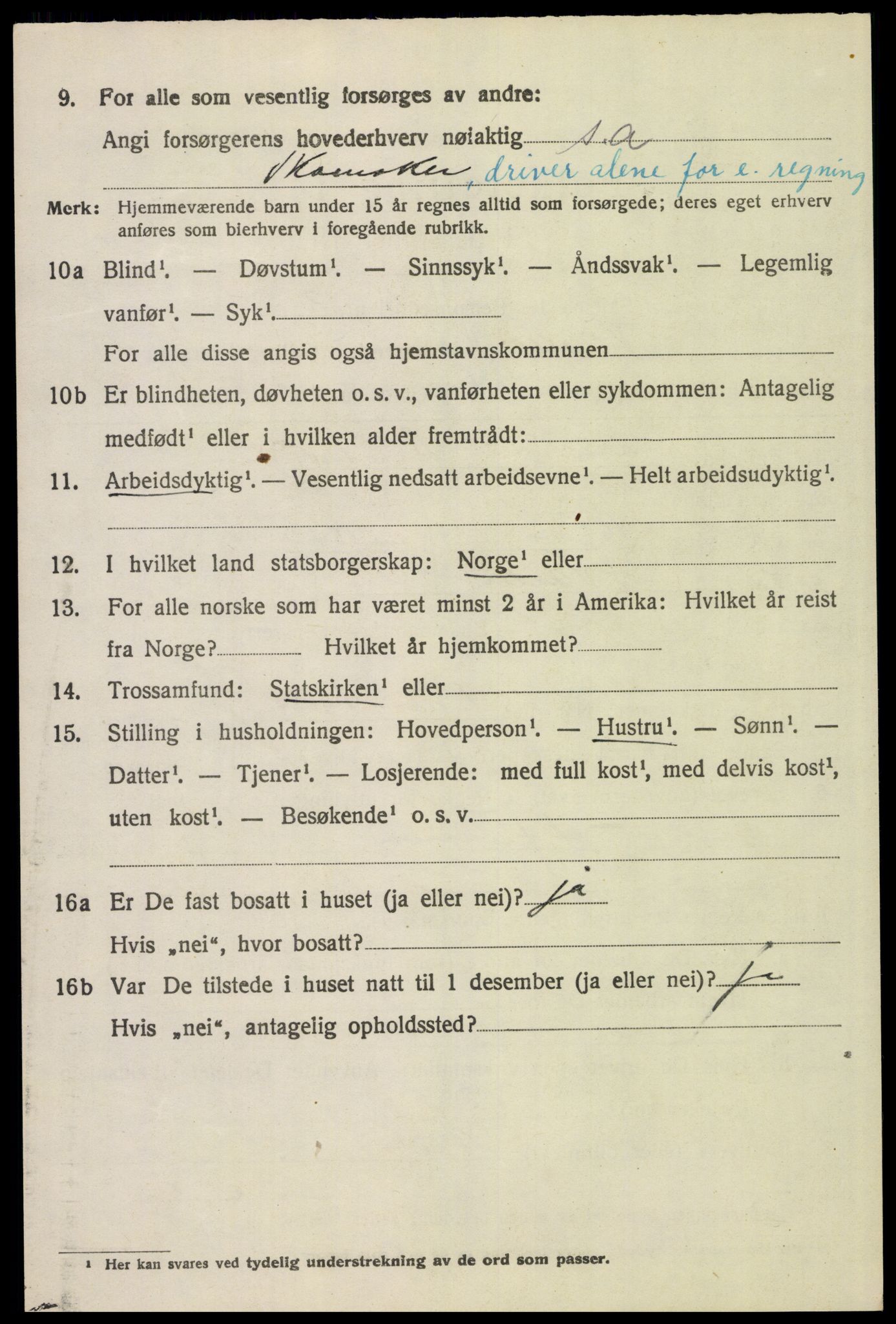 SAH, 1920 census for Våler (Hedmark), 1920, p. 6602