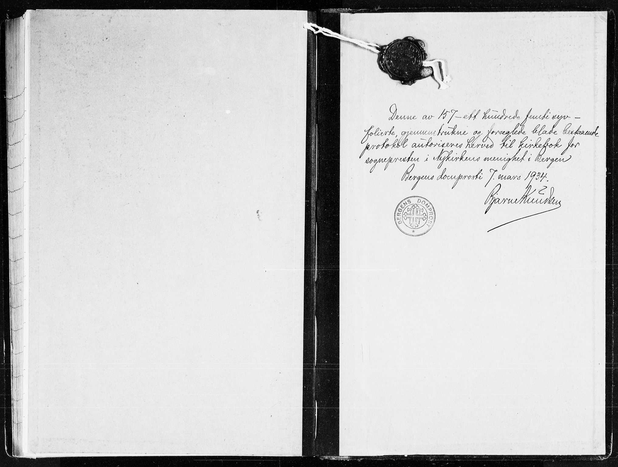 Nykirken Sokneprestembete, SAB/A-77101/H/Haa/L0030: Parish register (official) no. C 9, 1913-1936