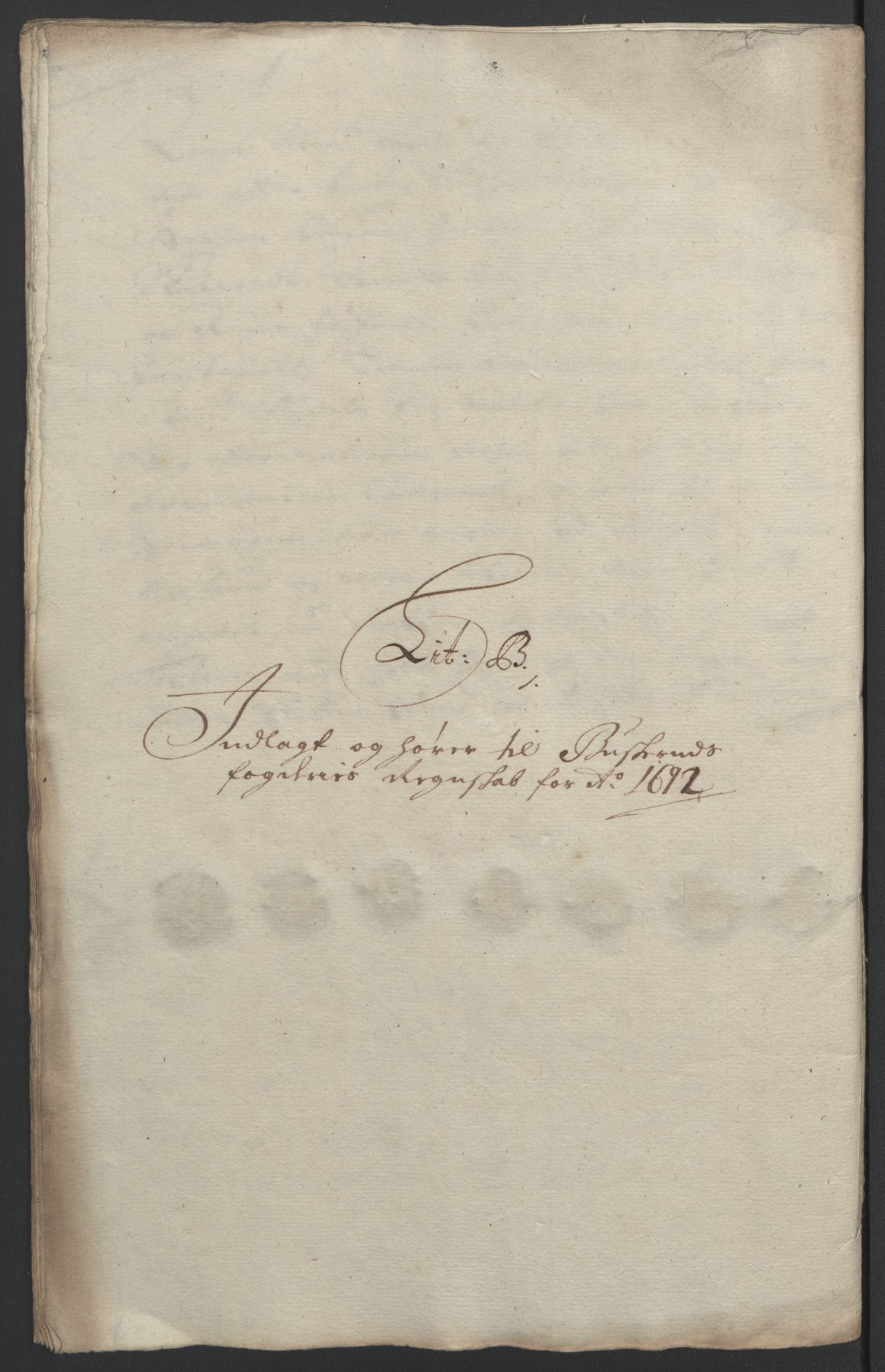 Rentekammeret inntil 1814, Reviderte regnskaper, Fogderegnskap, RA/EA-4092/R25/L1681: Fogderegnskap Buskerud, 1691-1692, p. 337