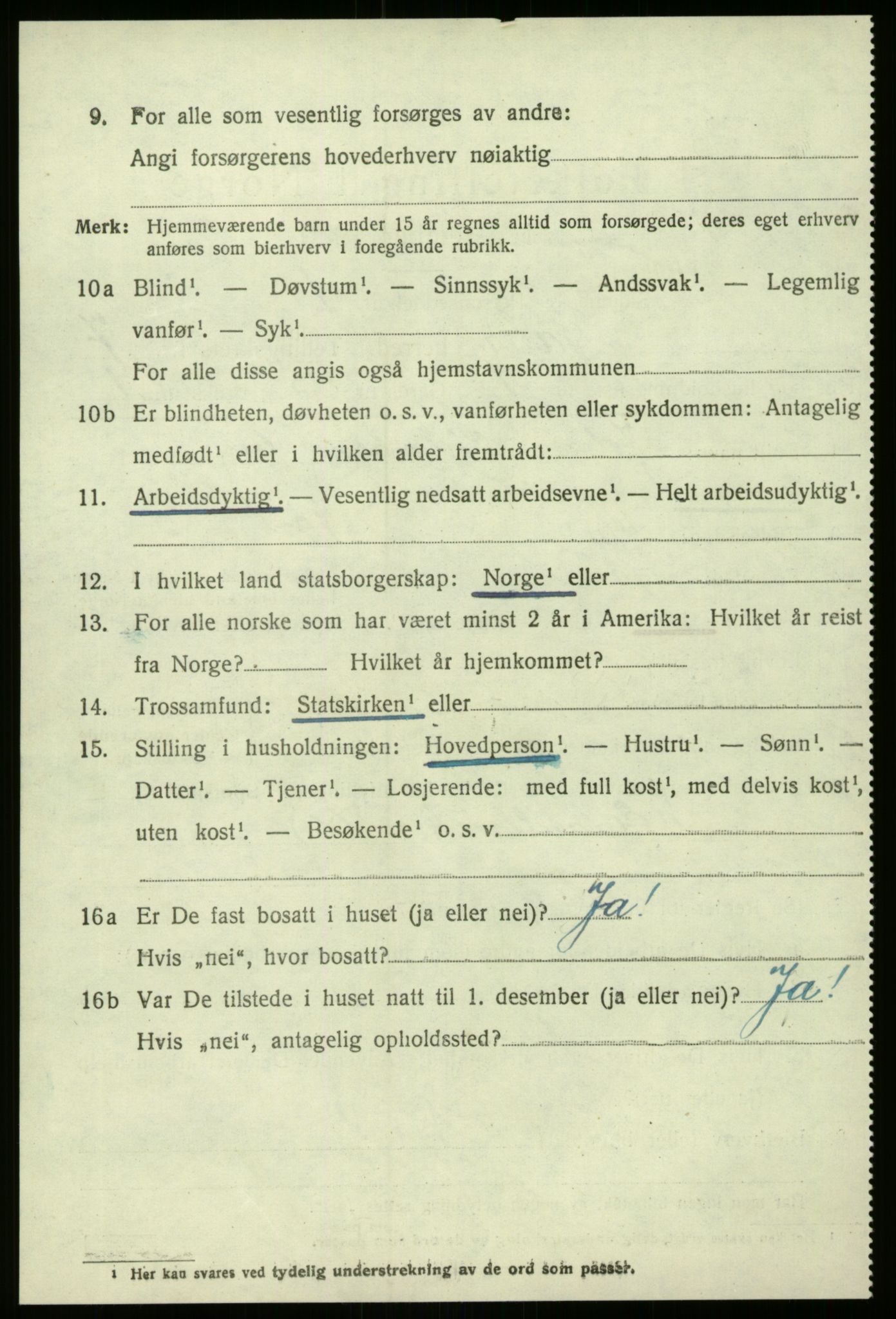 SAB, 1920 census for Fjaler, 1920, p. 4106