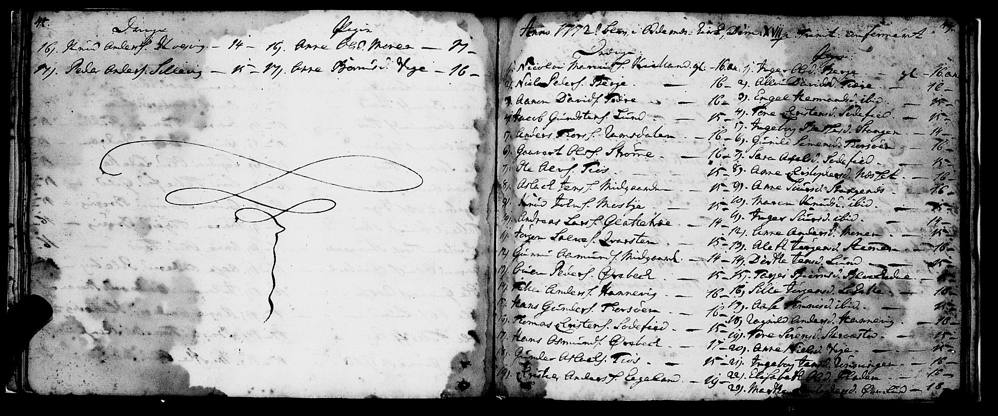 Oddernes sokneprestkontor, AV/SAK-1111-0033/F/Fa/Faa/L0003: Parish register (official) no. A 3, 1736-1795, p. 48-49