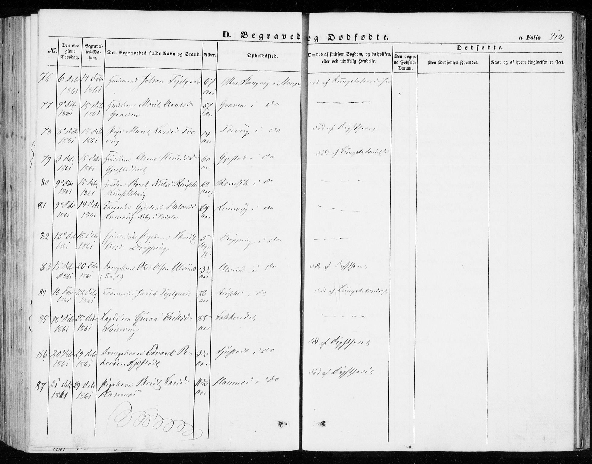 Ministerialprotokoller, klokkerbøker og fødselsregistre - Møre og Romsdal, AV/SAT-A-1454/592/L1026: Parish register (official) no. 592A04, 1849-1867, p. 412