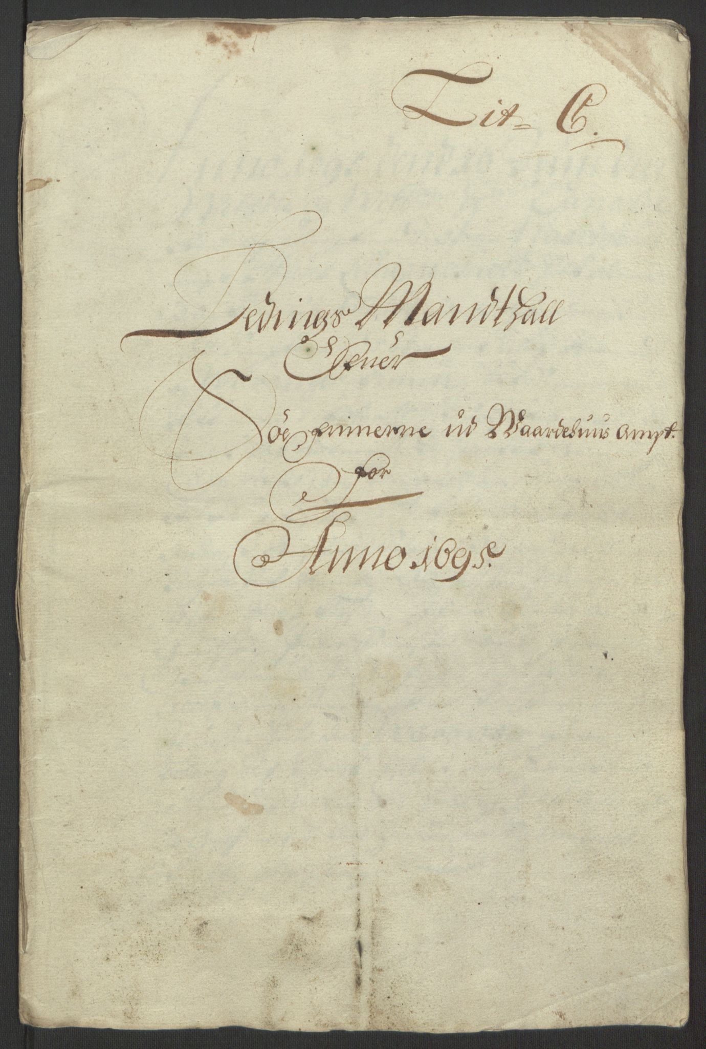 Rentekammeret inntil 1814, Reviderte regnskaper, Fogderegnskap, RA/EA-4092/R69/L4851: Fogderegnskap Finnmark/Vardøhus, 1691-1700, p. 250
