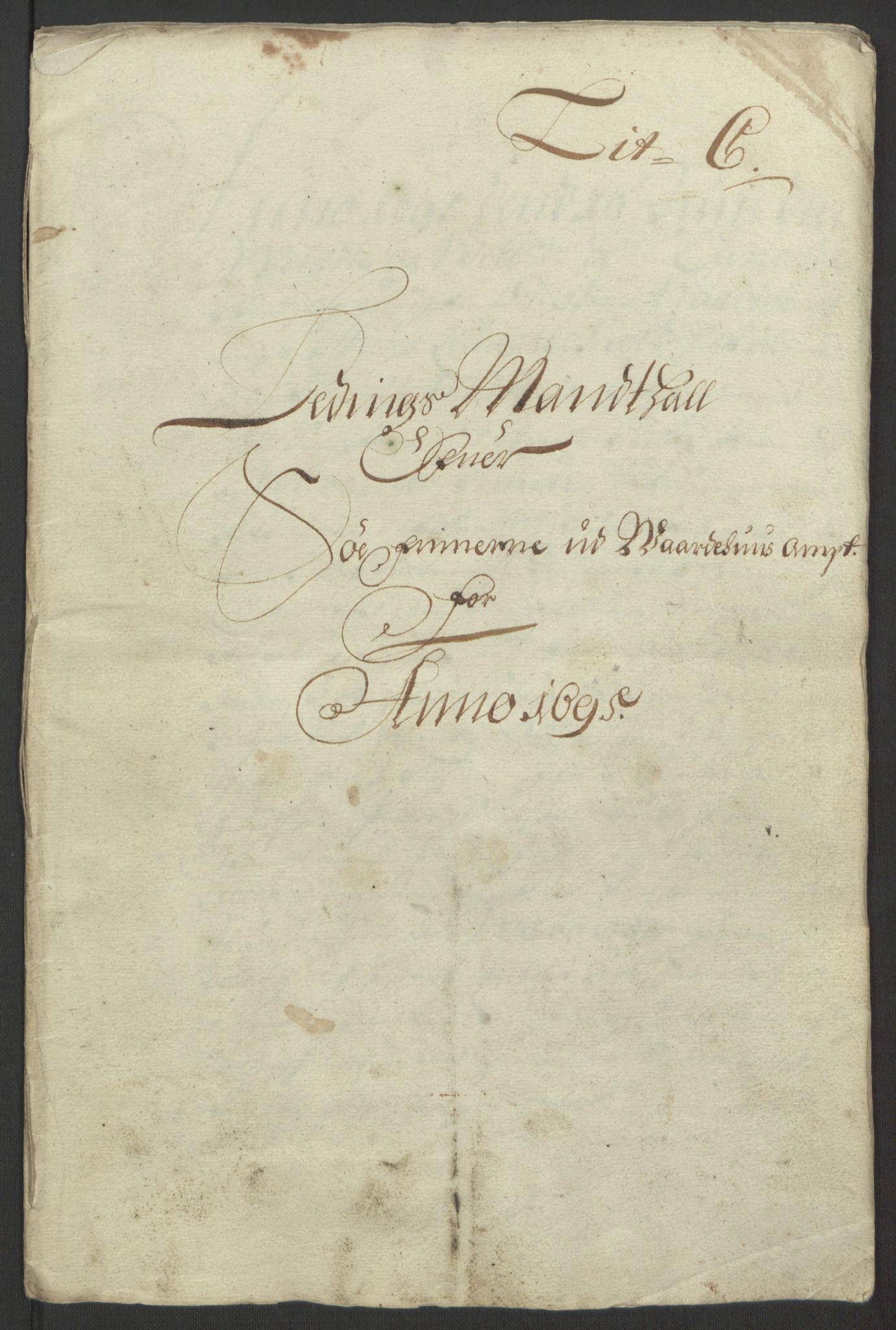 Rentekammeret inntil 1814, Reviderte regnskaper, Fogderegnskap, AV/RA-EA-4092/R69/L4851: Fogderegnskap Finnmark/Vardøhus, 1691-1700, p. 250