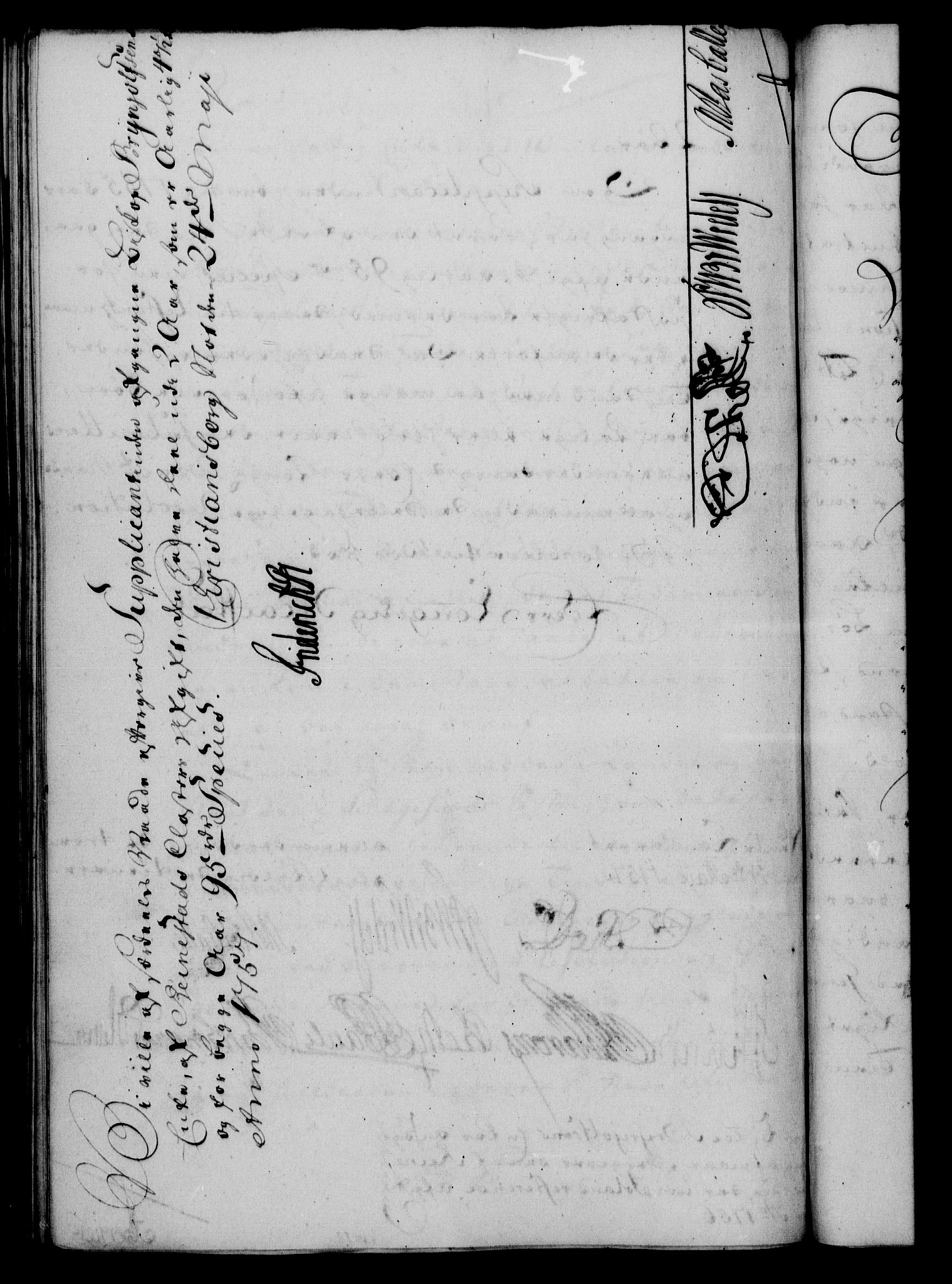 Rentekammeret, Kammerkanselliet, RA/EA-3111/G/Gf/Gfa/L0039: Norsk relasjons- og resolusjonsprotokoll (merket RK 52.39), 1757, p. 377