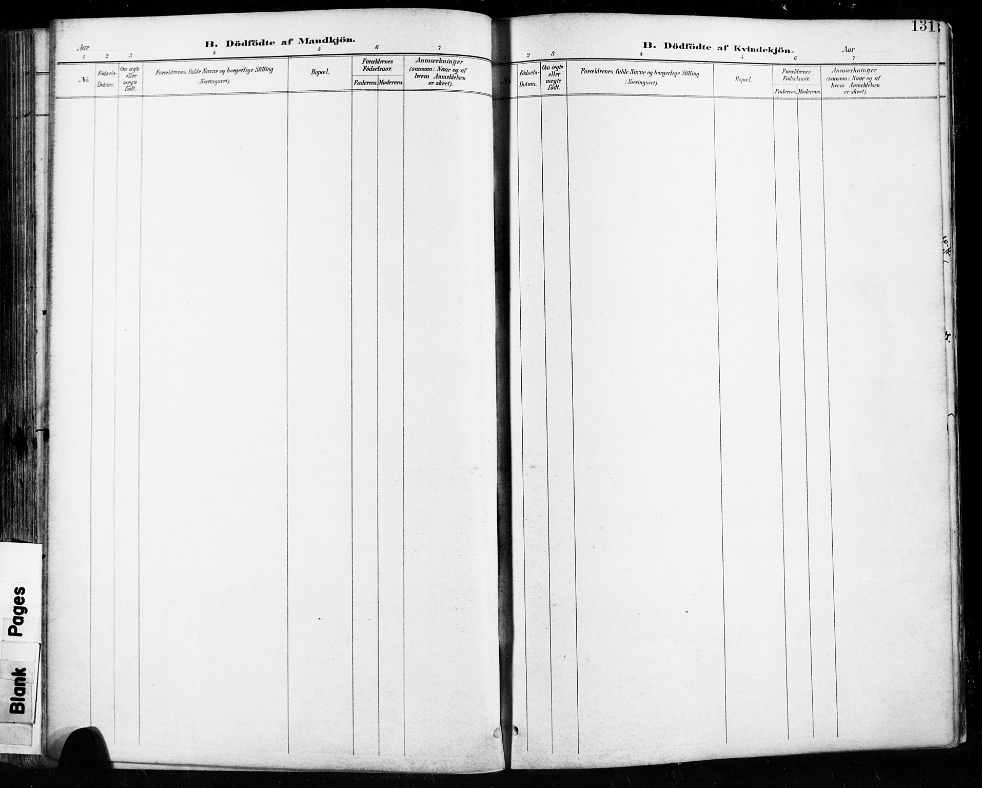 Høyland sokneprestkontor, SAST/A-101799/001/30BA/L0013: Parish register (official) no. A 13.1, 1889-1898, p. 131