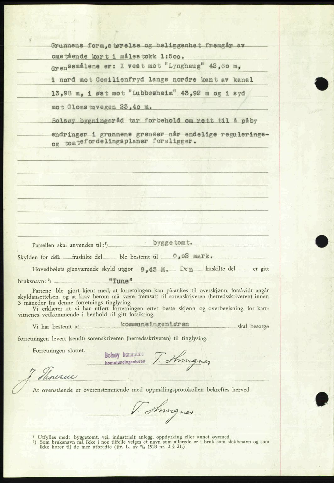 Romsdal sorenskriveri, AV/SAT-A-4149/1/2/2C: Mortgage book no. A22, 1947-1947, Diary no: : 568/1947