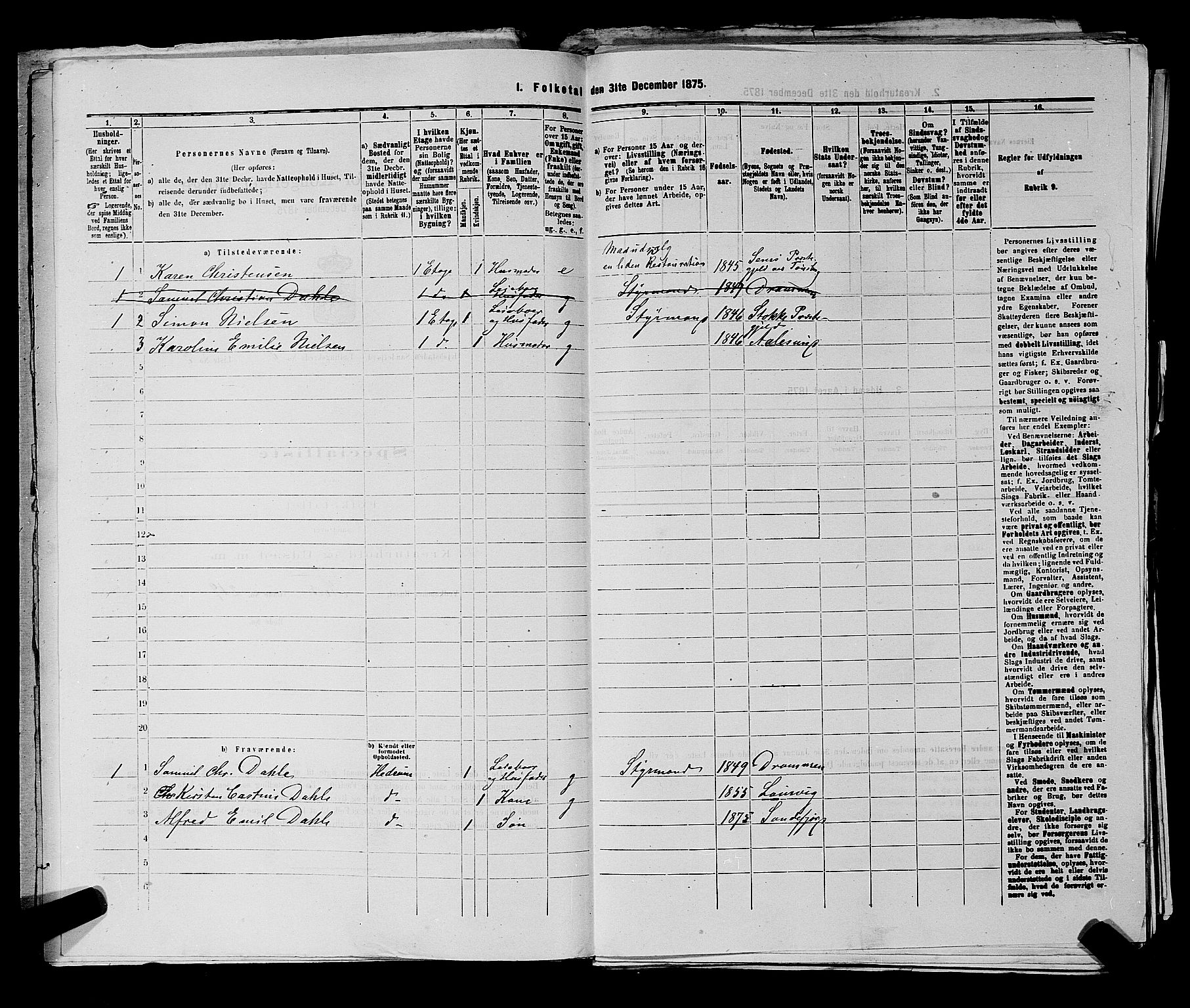 SAKO, 1875 census for 0706B Sandeherred/Sandefjord, 1875, p. 515