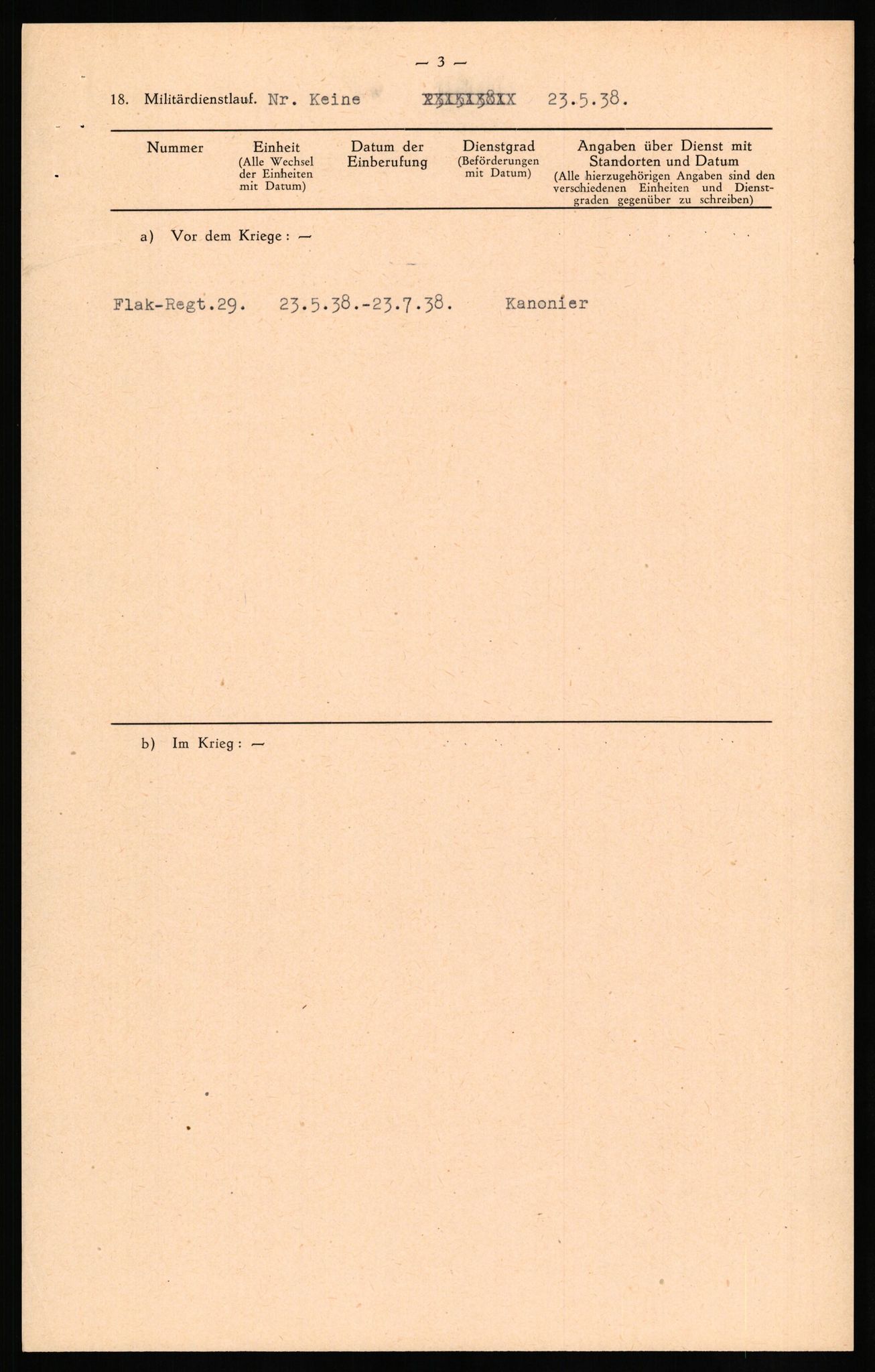 Forsvaret, Forsvarets overkommando II, RA/RAFA-3915/D/Db/L0026: CI Questionaires. Tyske okkupasjonsstyrker i Norge. Tyskere., 1945-1946, p. 317