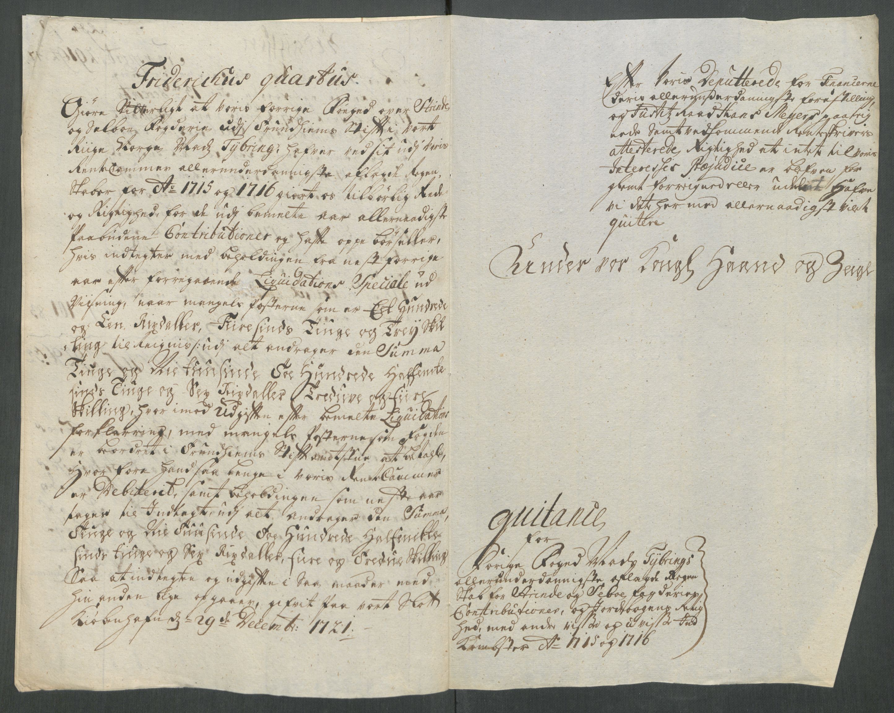 Rentekammeret inntil 1814, Reviderte regnskaper, Fogderegnskap, AV/RA-EA-4092/R61/L4115: Fogderegnskap Strinda og Selbu, 1715-1716, p. 253