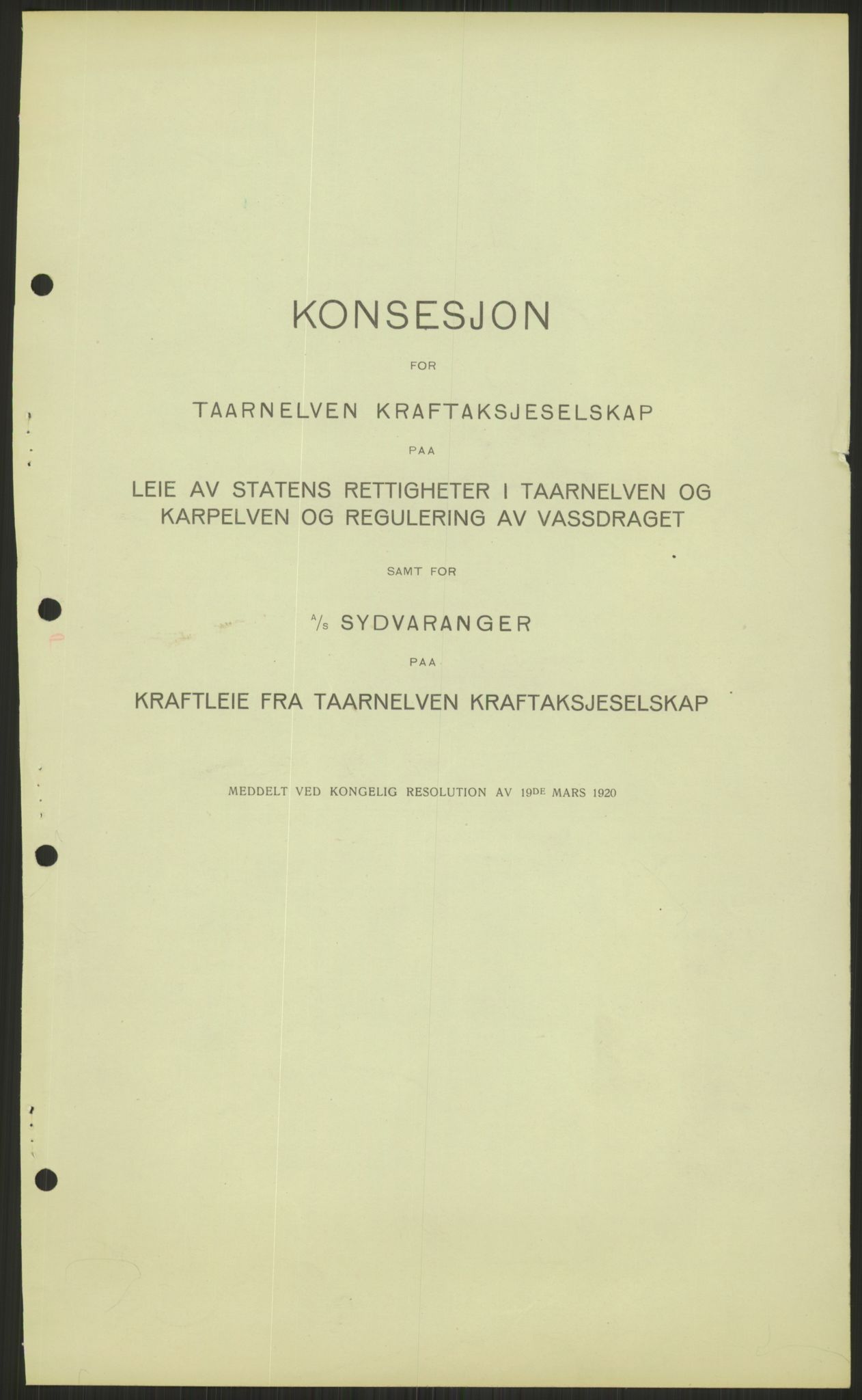 Vassdragsdirektoratet/avdelingen, AV/RA-S-6242/F/Fa/L0536: Pasvikelva, 1920-1971, p. 725