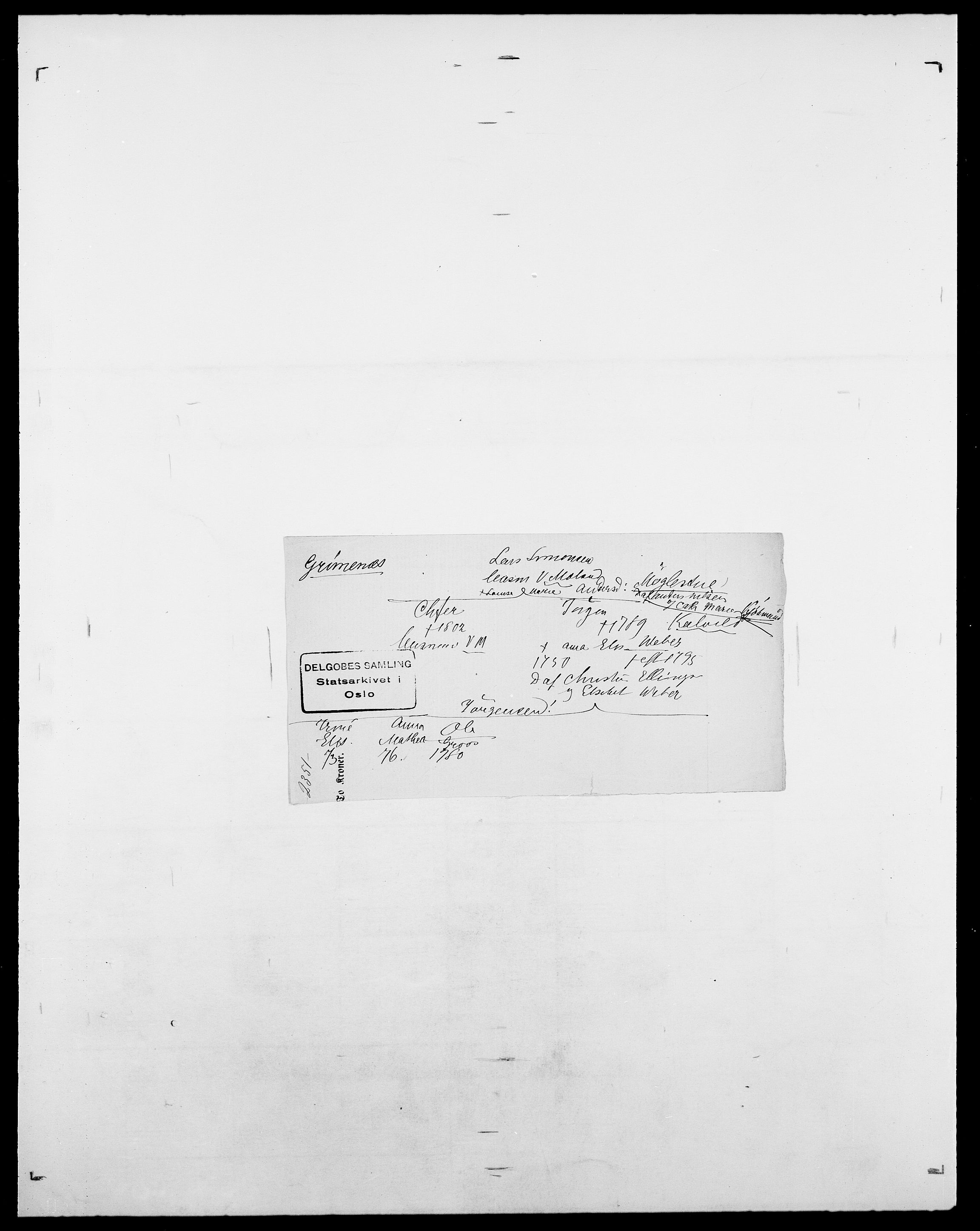 Delgobe, Charles Antoine - samling, SAO/PAO-0038/D/Da/L0014: Giebdhausen - Grip, p. 684
