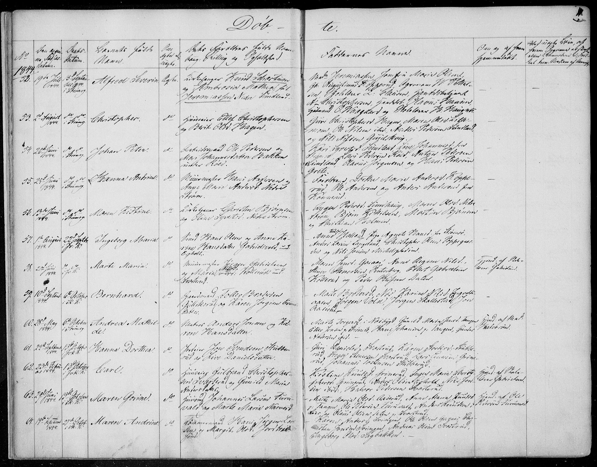 Skoger kirkebøker, AV/SAKO-A-59/F/Fa/L0003: Parish register (official) no. I 3, 1842-1861, p. 11