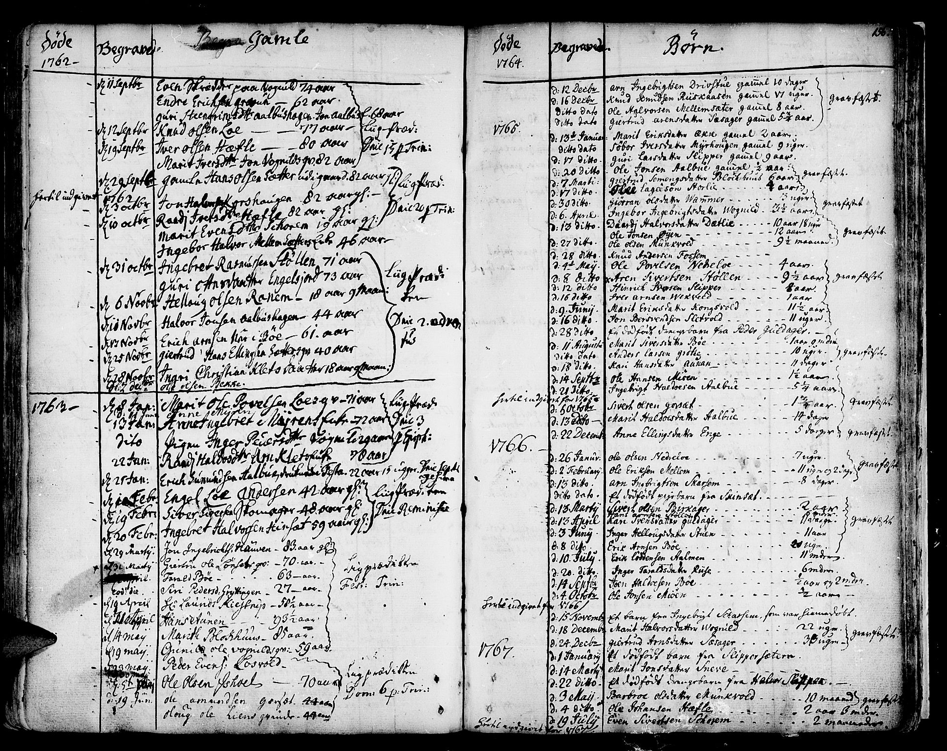 Ministerialprotokoller, klokkerbøker og fødselsregistre - Sør-Trøndelag, SAT/A-1456/678/L0891: Parish register (official) no. 678A01, 1739-1780, p. 156