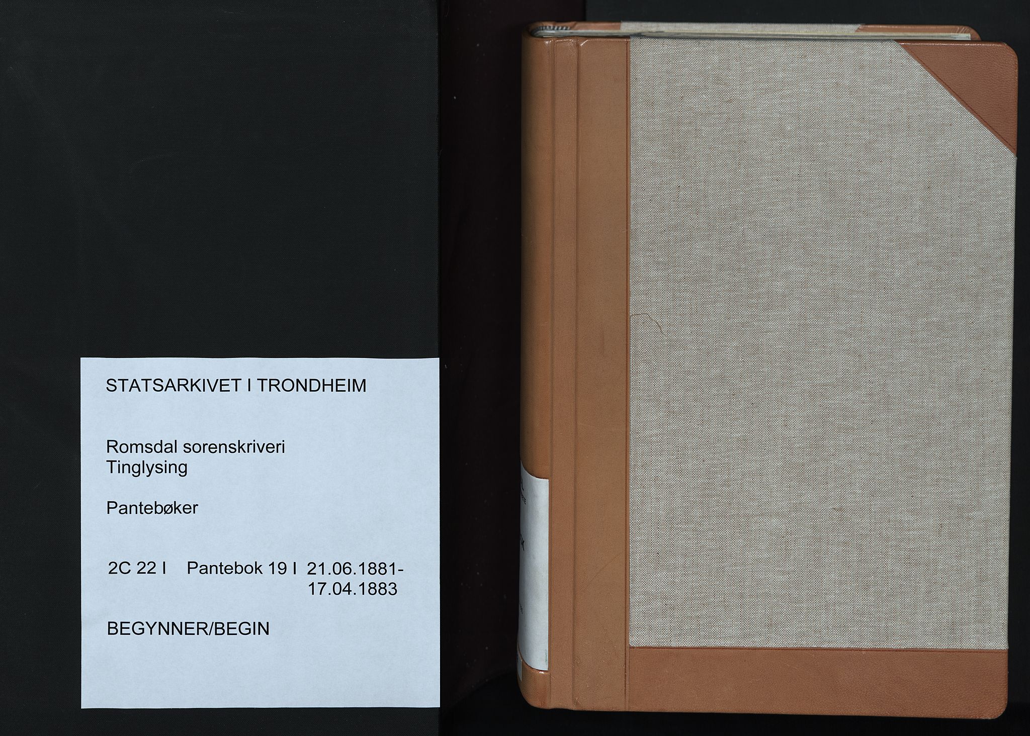 Romsdal sorenskriveri, AV/SAT-A-4149/1/2/2C/L0022: Mortgage book no. 19 I, 1881-1883