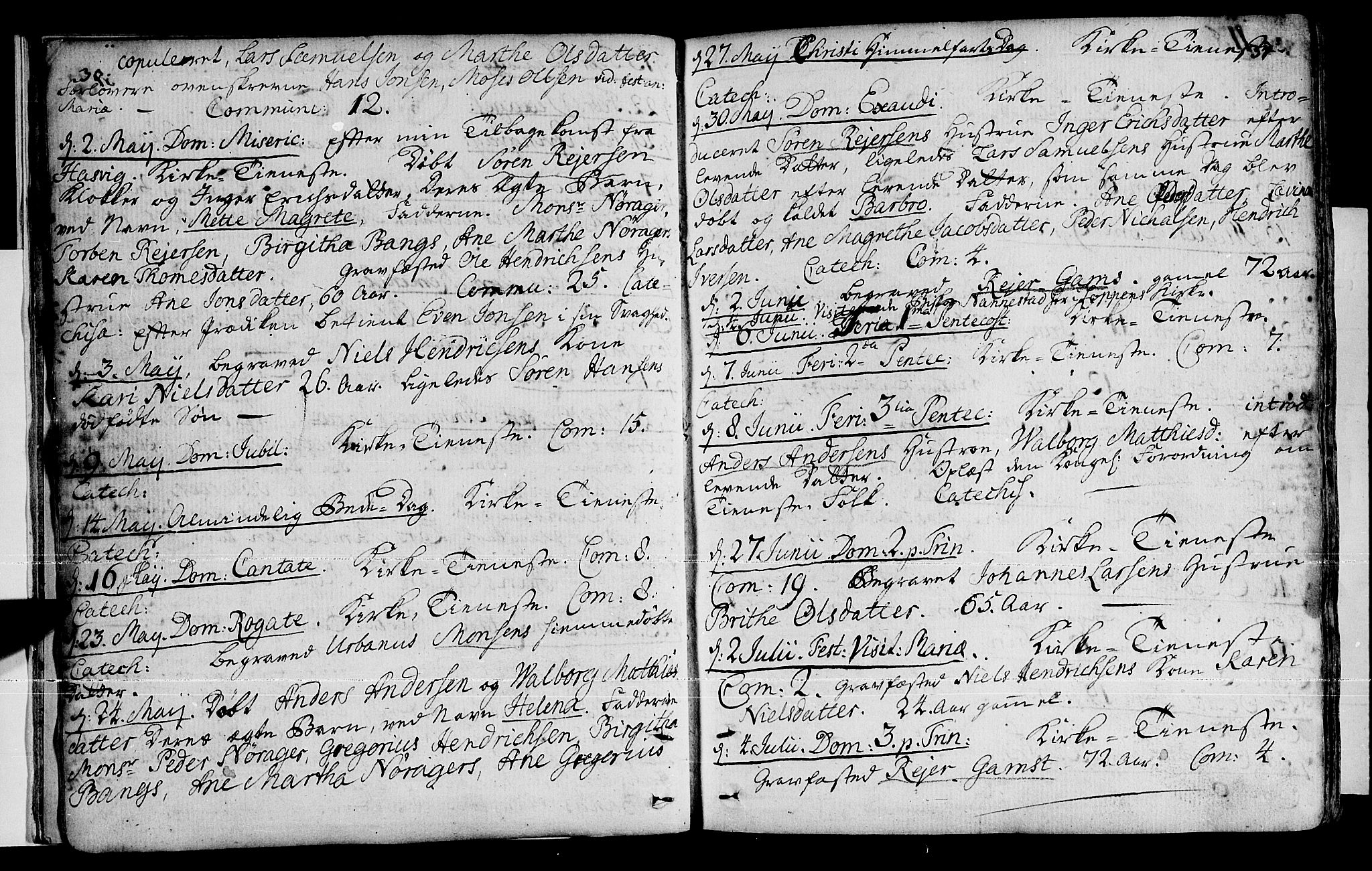 Loppa sokneprestkontor, SATØ/S-1339/H/Ha/L0001kirke: Parish register (official) no. 1 /1, 1753-1784, p. 30-31