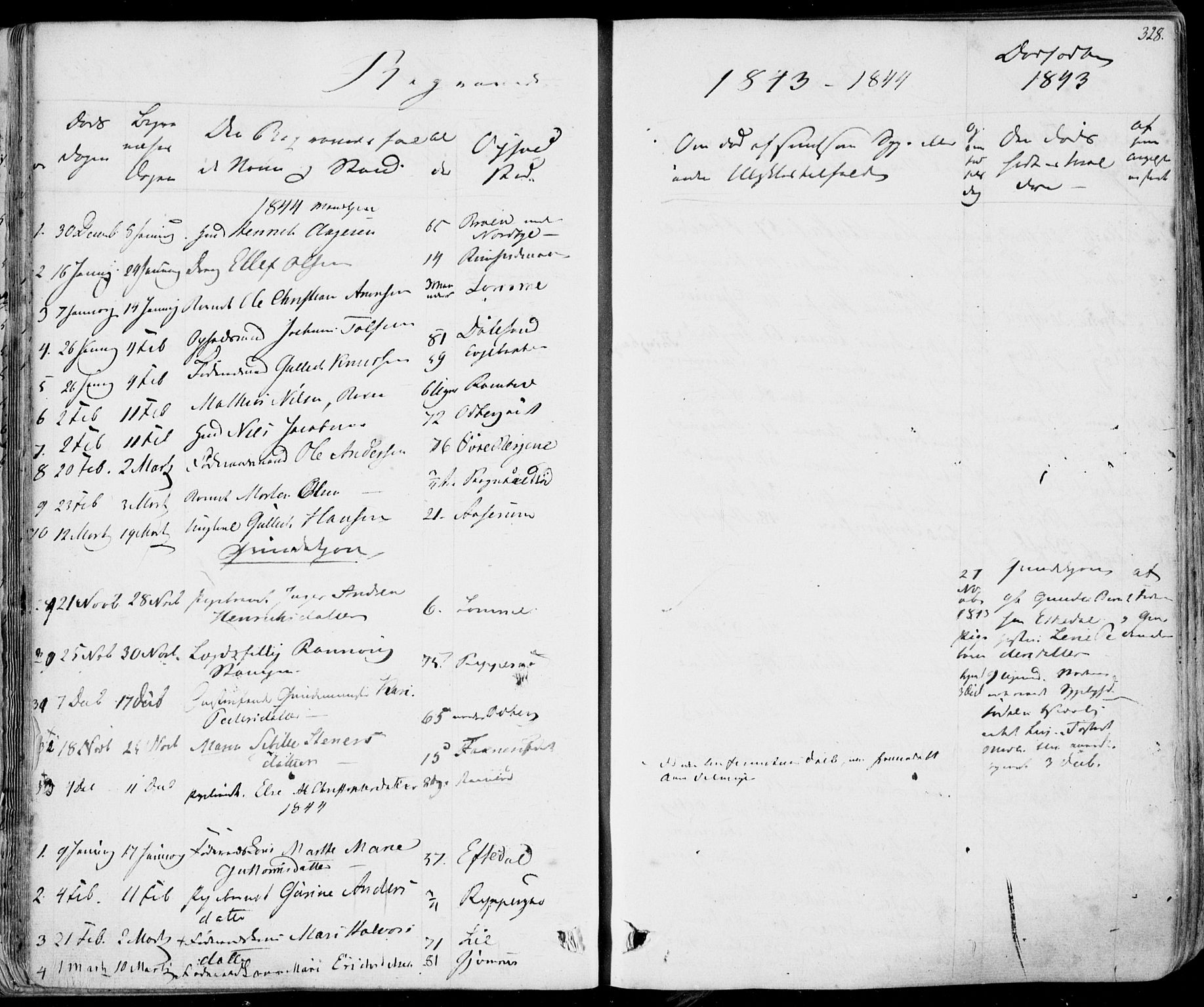 Hedrum kirkebøker, AV/SAKO-A-344/F/Fa/L0005: Parish register (official) no. I 5, 1835-1848, p. 328