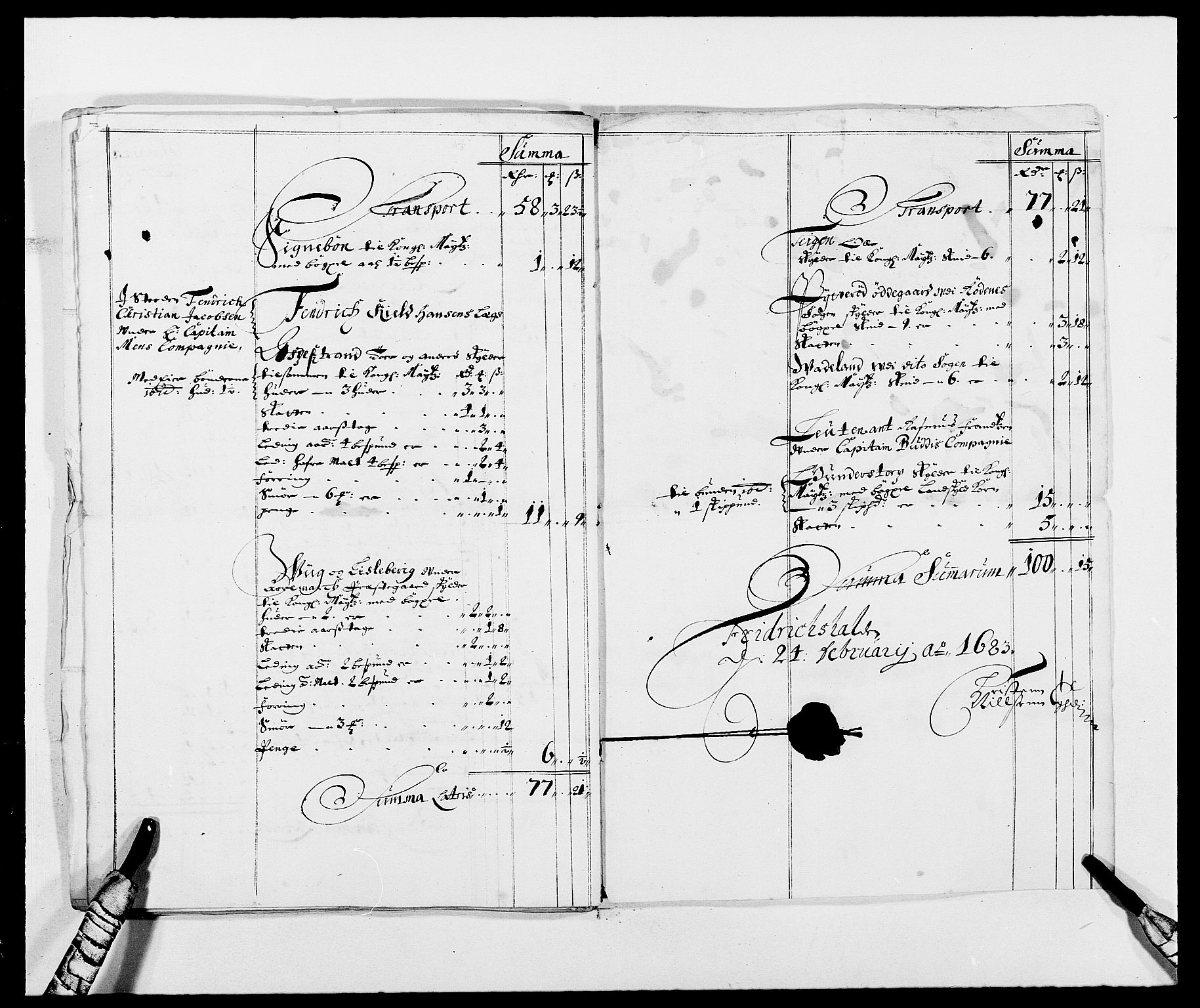 Rentekammeret inntil 1814, Reviderte regnskaper, Fogderegnskap, AV/RA-EA-4092/R01/L0005: Fogderegnskap Idd og Marker
, 1682-1684, p. 252