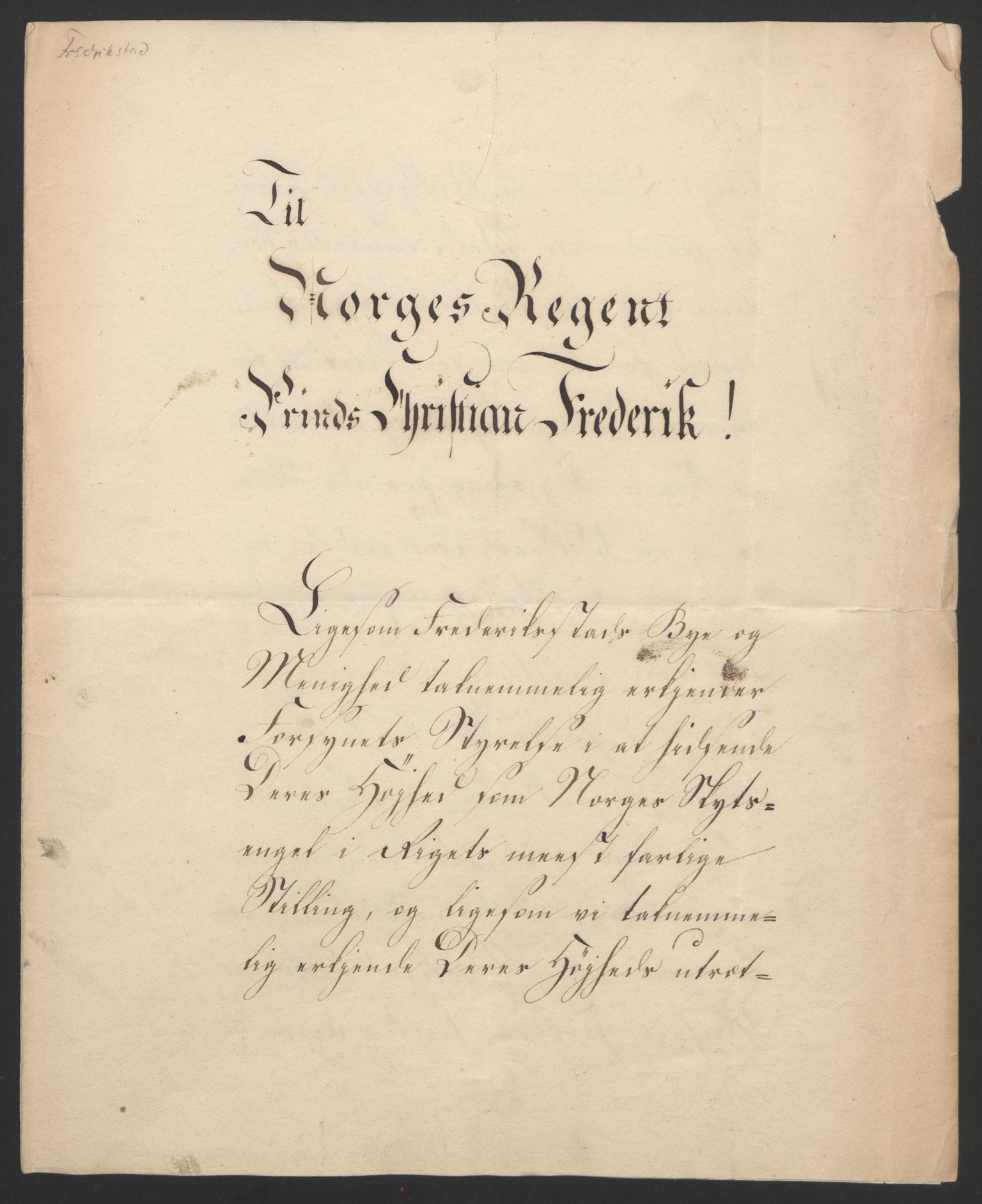 Statsrådssekretariatet, RA/S-1001/D/Db/L0007: Fullmakter for Eidsvollsrepresentantene i 1814. , 1814, p. 16