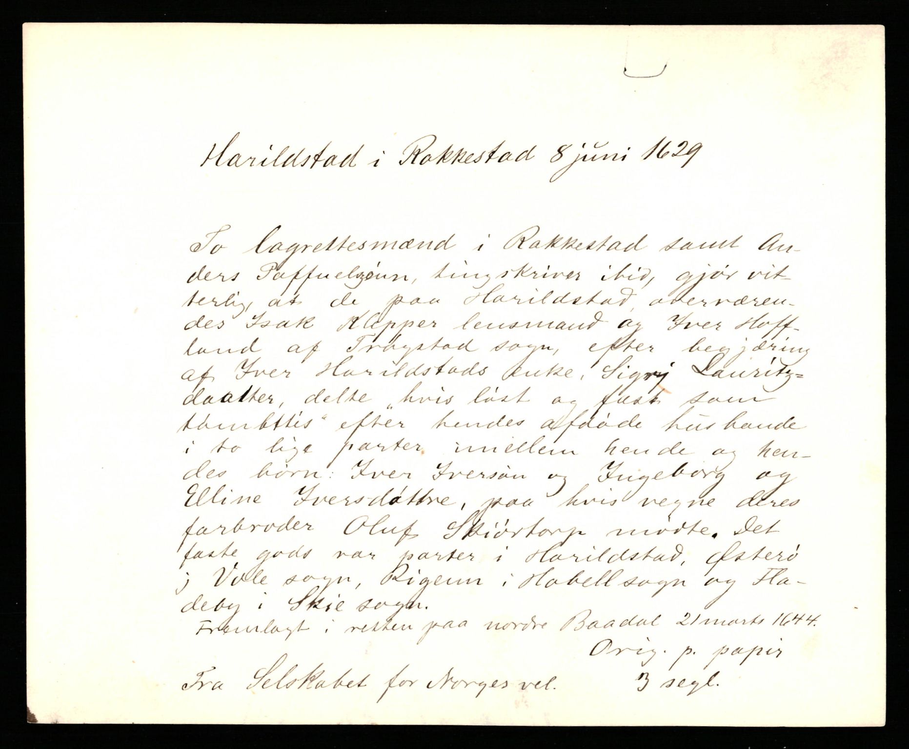 Riksarkivets diplomsamling, AV/RA-EA-5965/F35/F35b/L0007: Riksarkivets diplomer, seddelregister, 1625-1634, p. 243