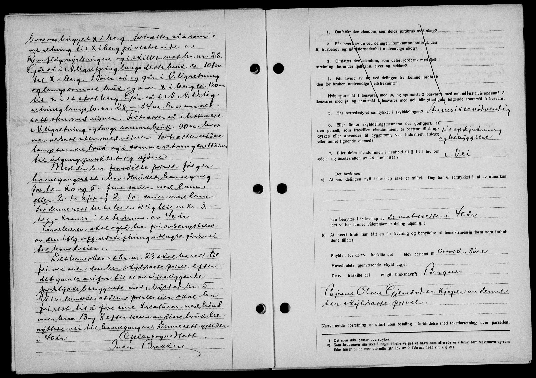 Lofoten sorenskriveri, SAT/A-0017/1/2/2C/L0006a: Mortgage book no. 6a, 1939-1939, Diary no: : 1992/1939