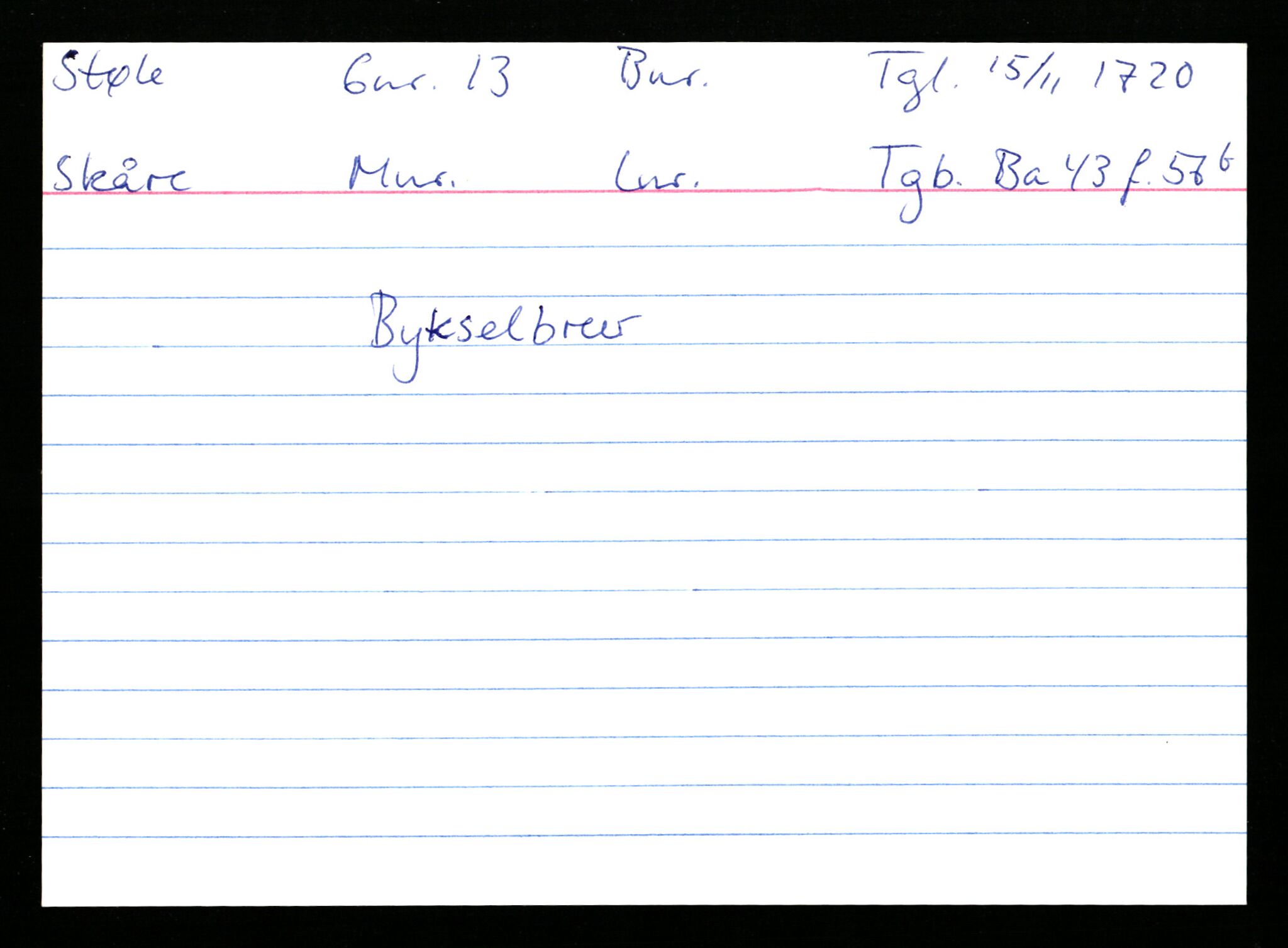 Statsarkivet i Stavanger, AV/SAST-A-101971/03/Y/Ym/L0056: Åstedskort sortert etter gårdsnavn: Stokkeland - Sund, 1600-1950, p. 521