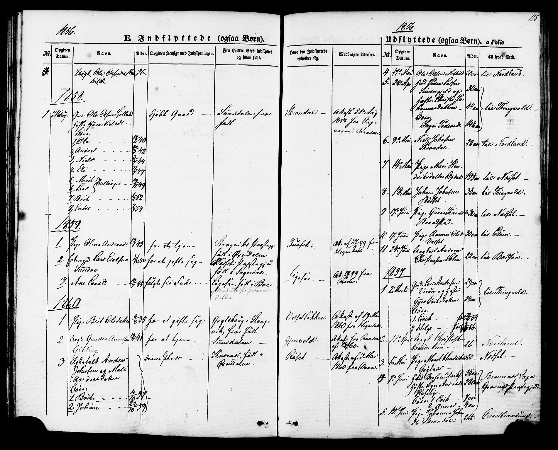 Ministerialprotokoller, klokkerbøker og fødselsregistre - Møre og Romsdal, AV/SAT-A-1454/588/L1004: Parish register (official) no. 588A01, 1854-1870, p. 115