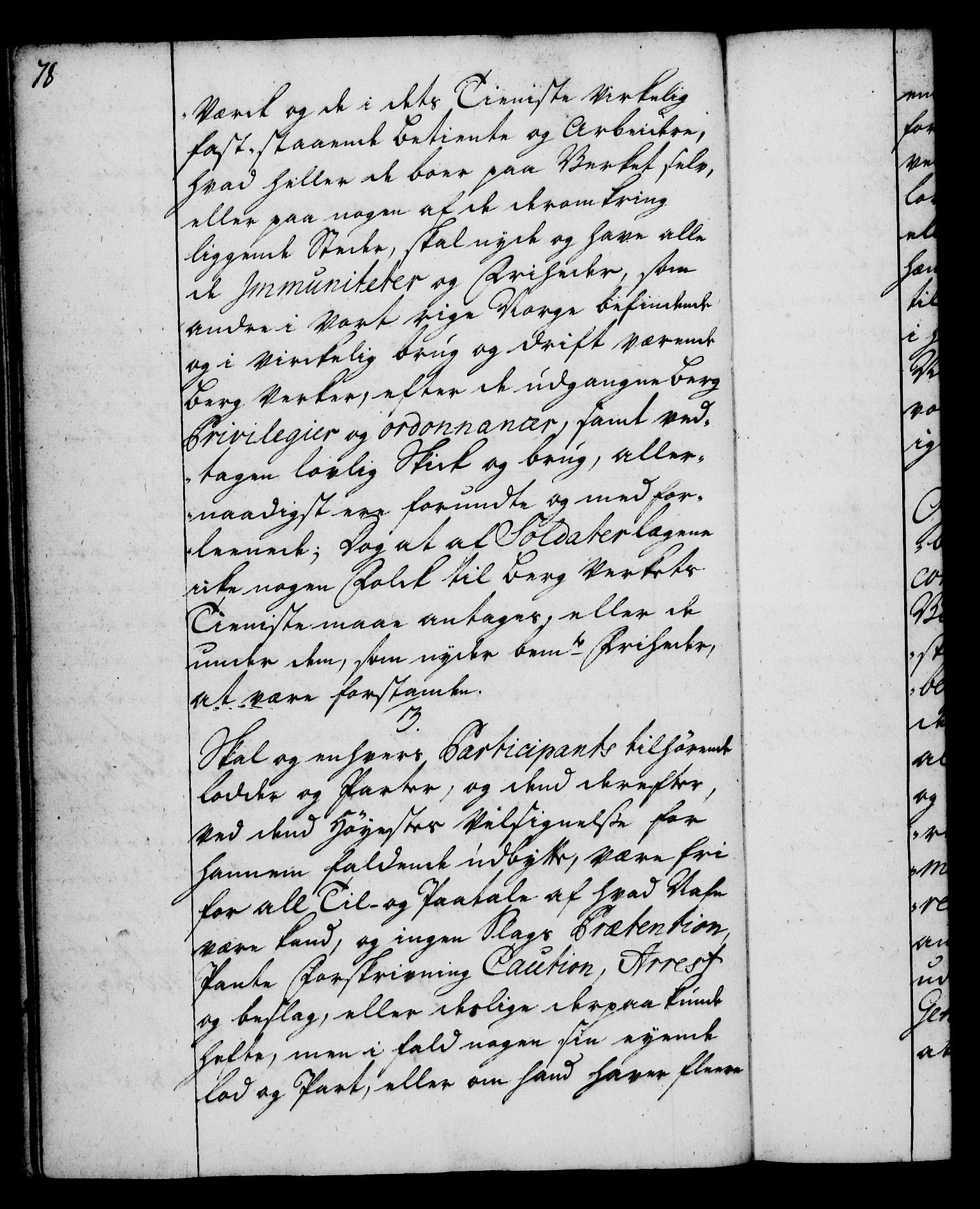 Rentekammeret, Kammerkanselliet, AV/RA-EA-3111/G/Gg/Gga/L0004: Norsk ekspedisjonsprotokoll med register (merket RK 53.4), 1734-1741, p. 78