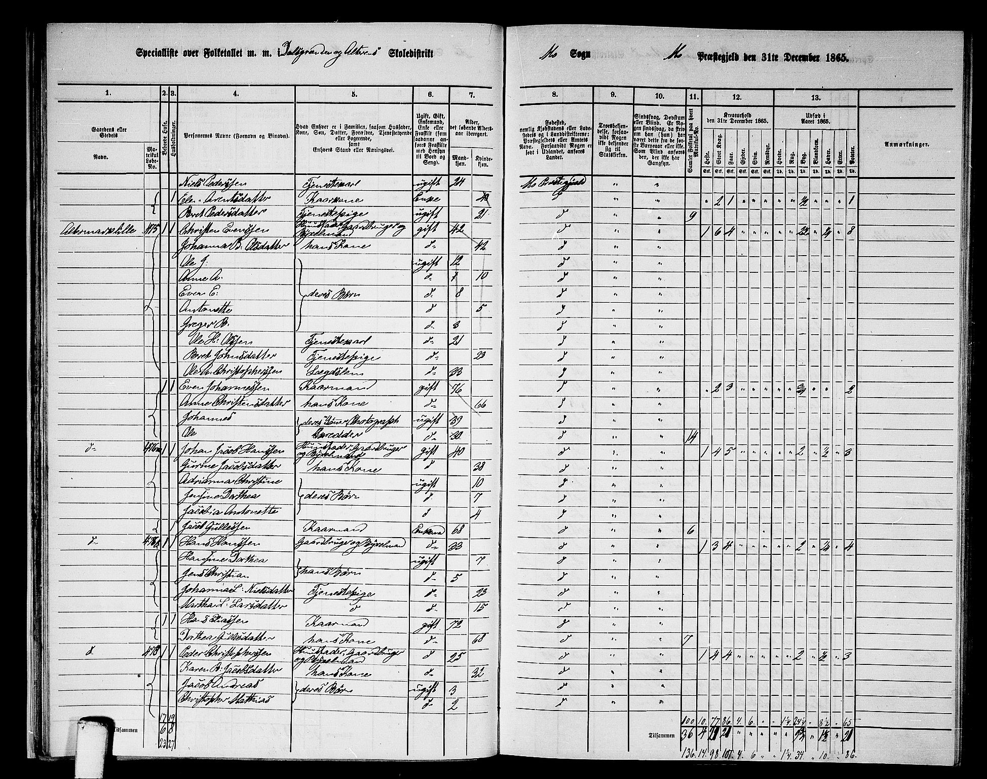 RA, 1865 census for Mo, 1865, p. 28